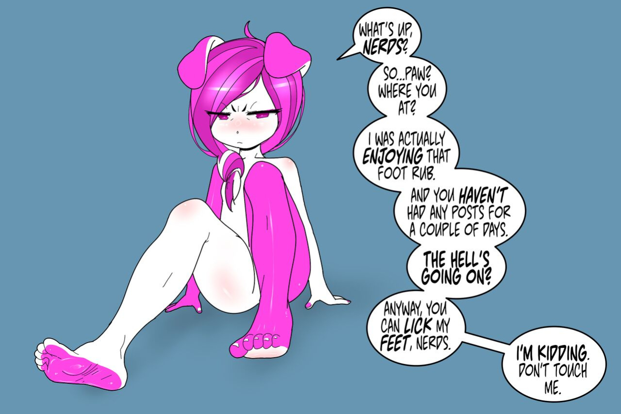 [pawfeather] Razzy a bit upset