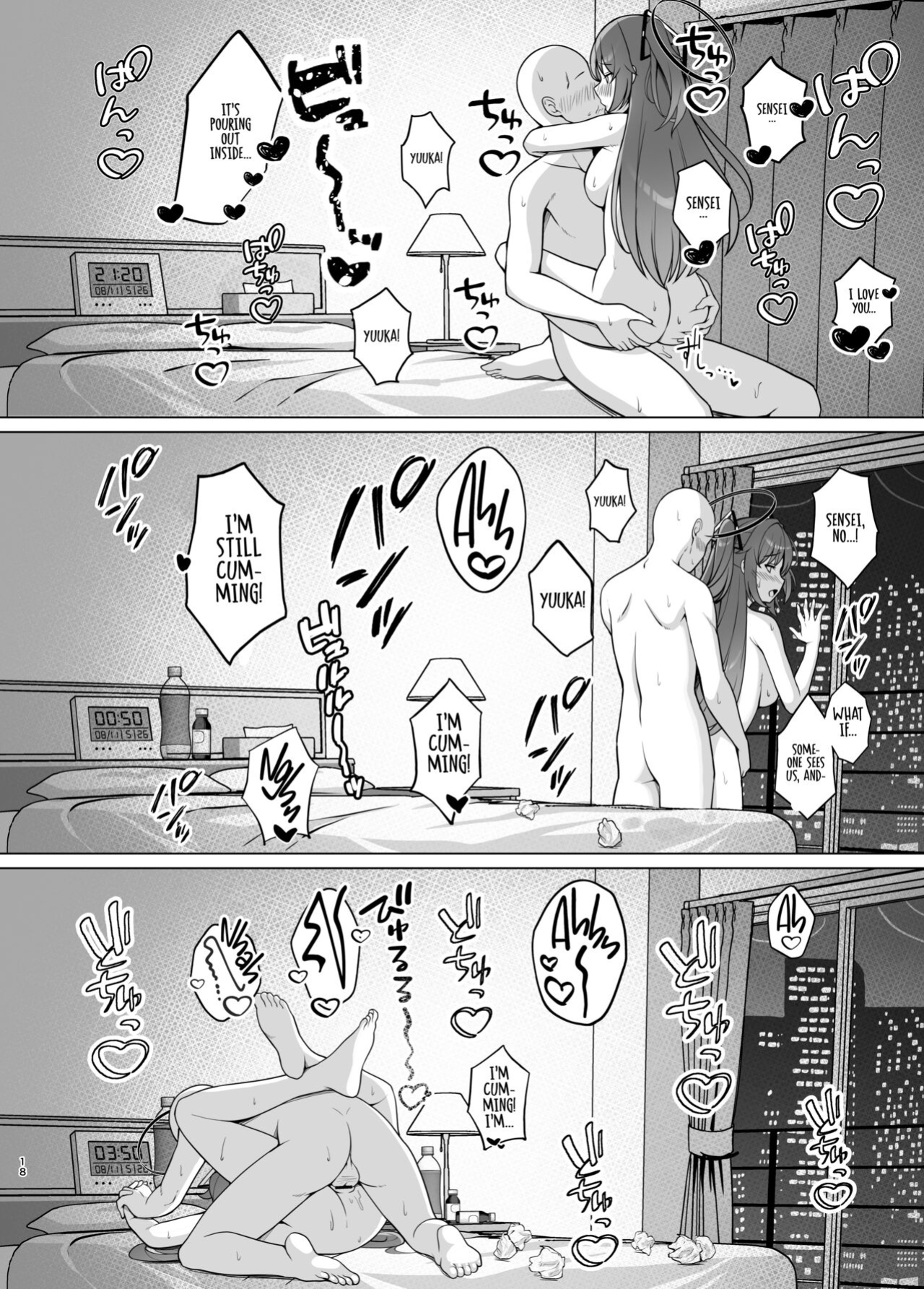 [Nekolovelandou (Nekojima)] Hatsujou Yuuka o Haramaseru Hon | Getting Yuuka pregnant while she's in the mood (Blue Archive) [Project Valvrein]