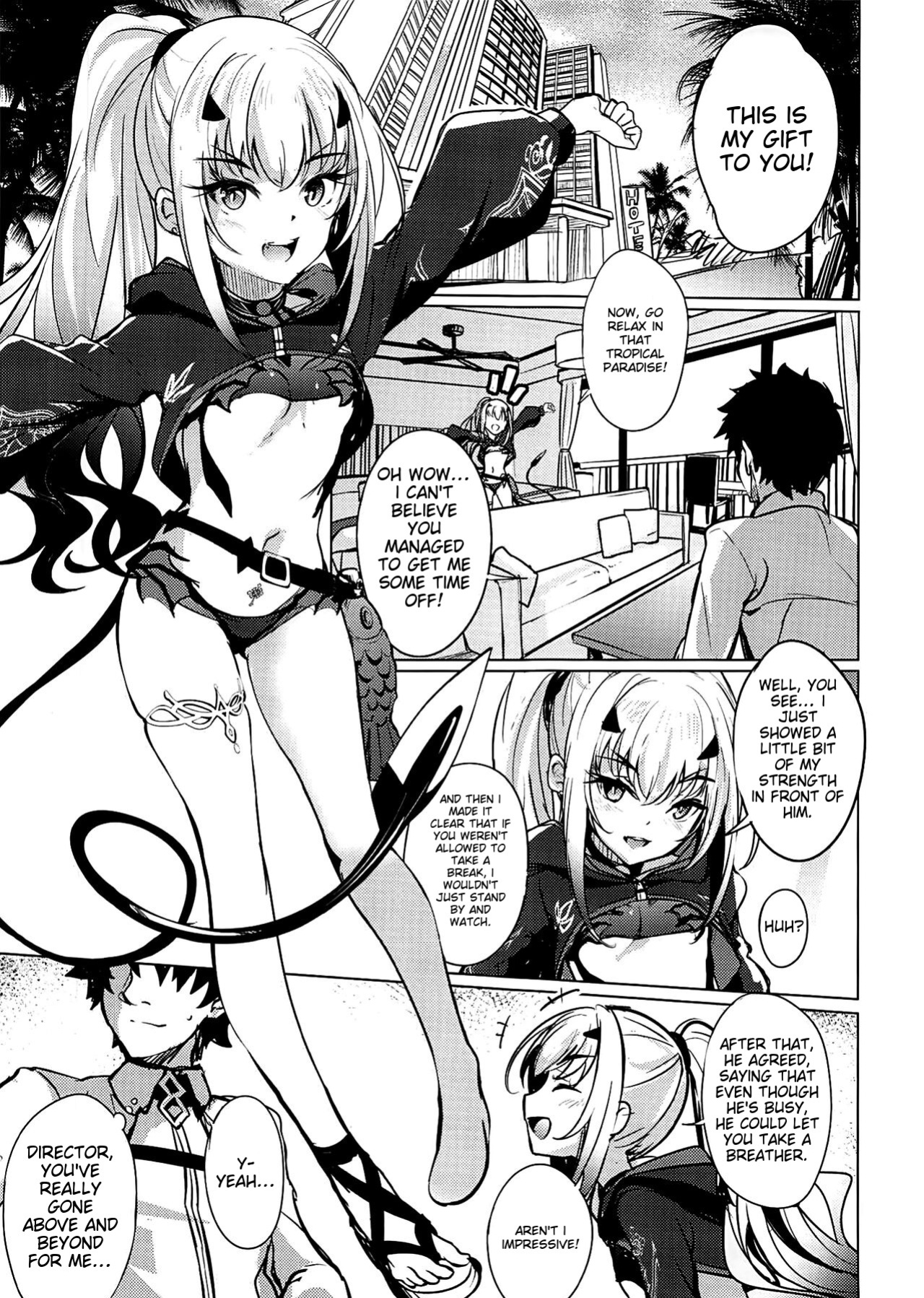 (C104) [Part K (Hitsujibane Shinobu)] Hitorijime no Melusine (Fate/Grand Order)