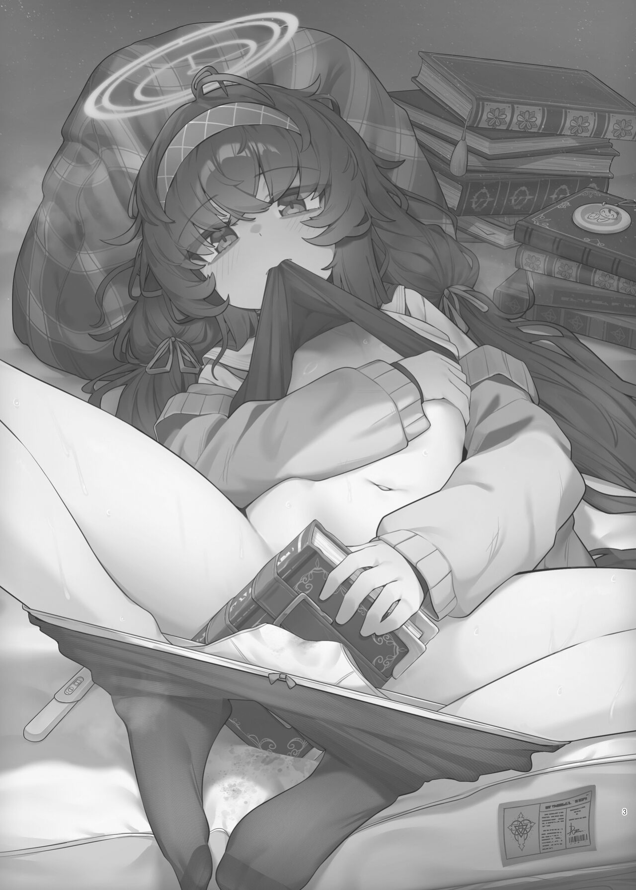 [Layer Koubou (DI LE TO)] Shippitsu Chuudoku (Blue Archive) [SDF]