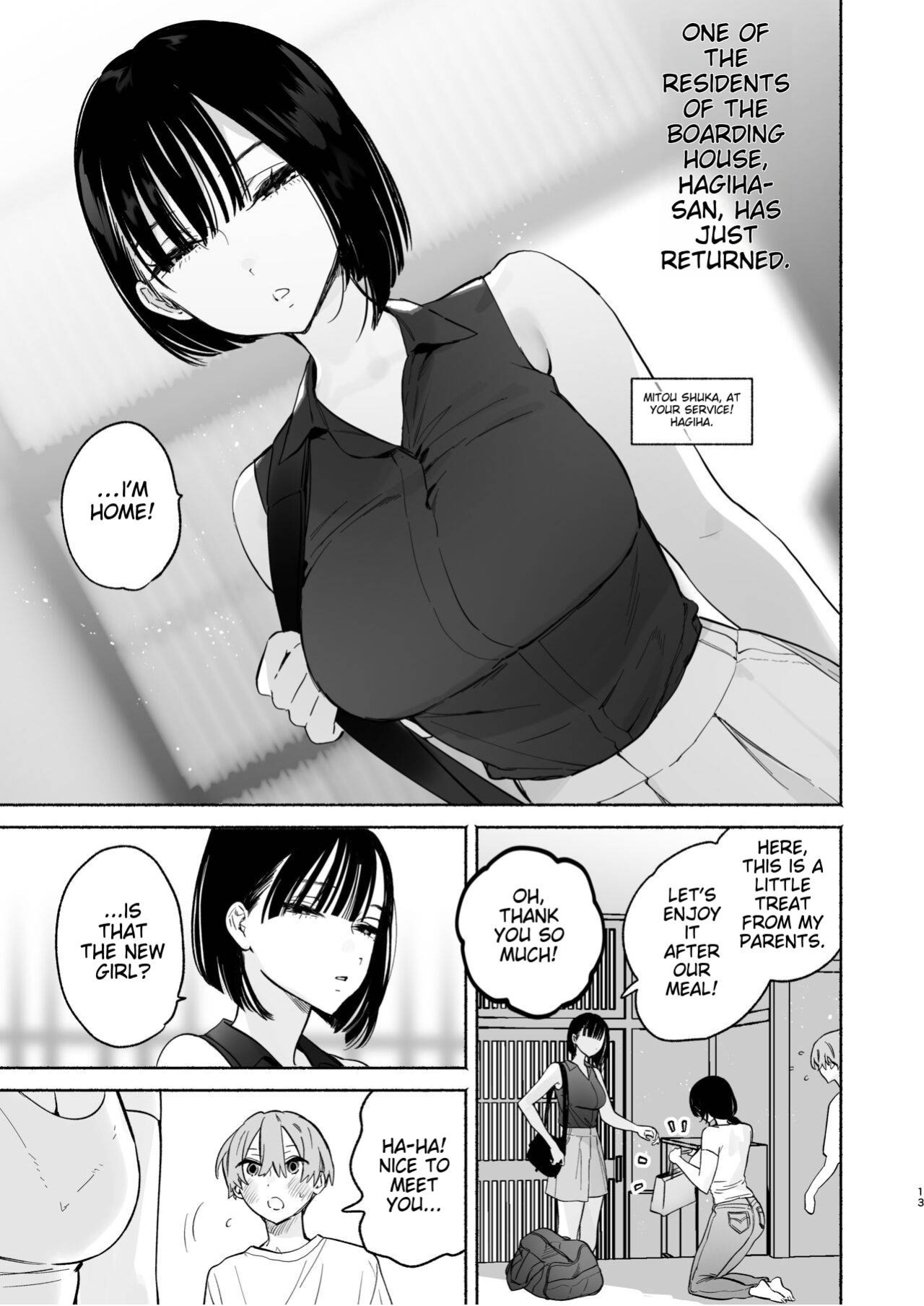 [Yuzuya (Yuzuha)] Boku no Geshuku Seikatsu ni Tsuite 2 | My boarding house life