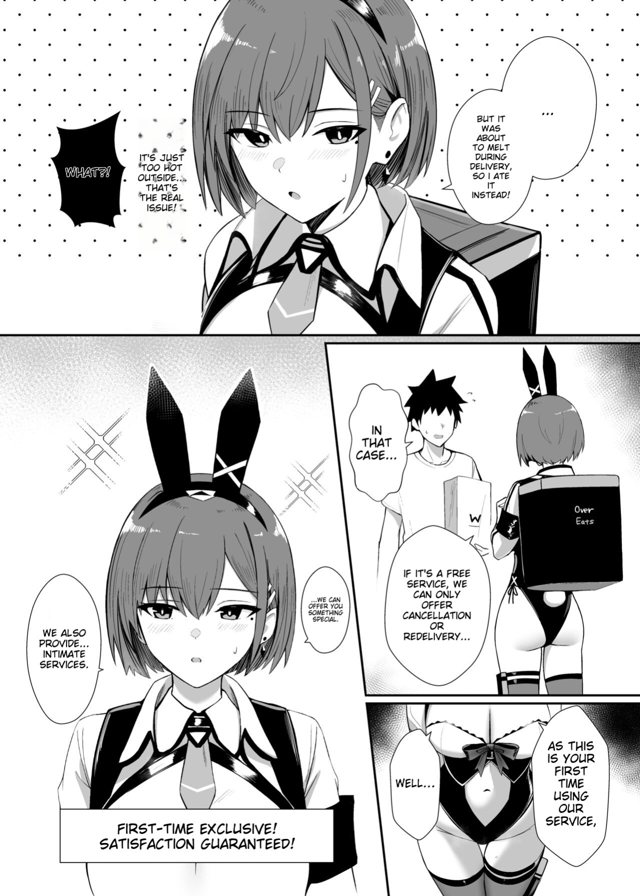 [HoneyRoad (Bee Doushi)] Haitatsu Bunny Girl to Service Ecchi 3 - Delivery Bunny Girl 3