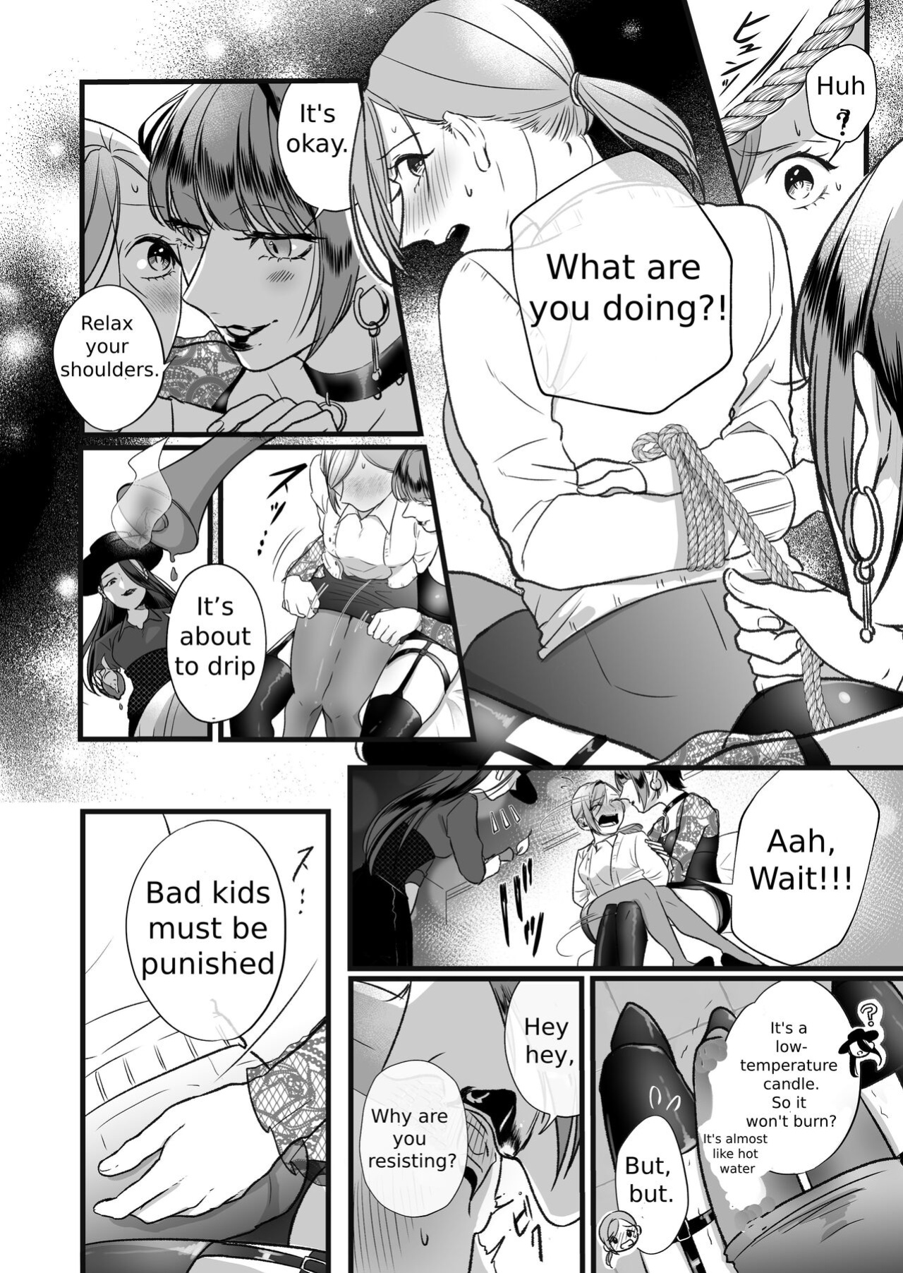 A story about a tired woman being beaten by an erotic woman.(ch 1-2)