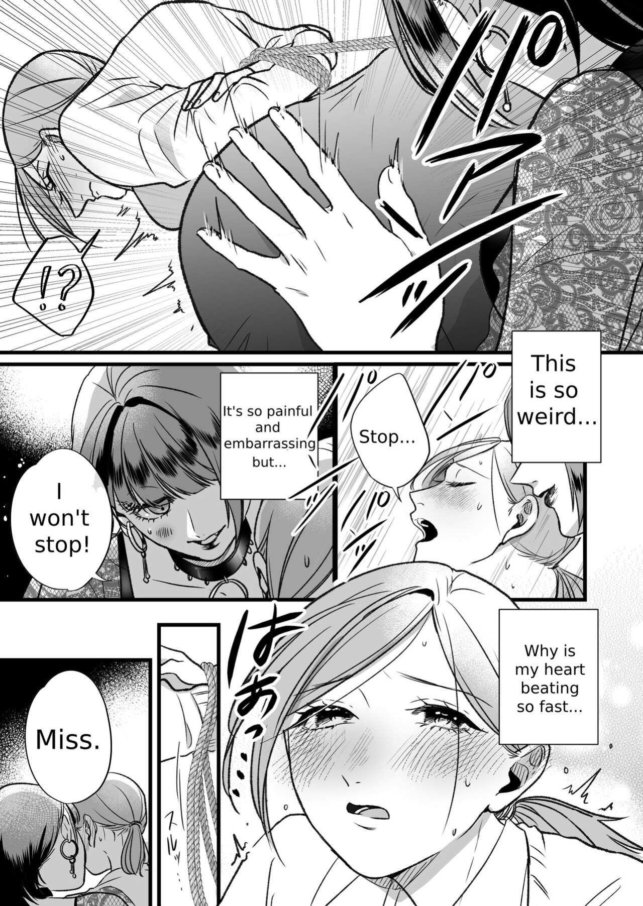 A story about a tired woman being beaten by an erotic woman.(ch 1-2)