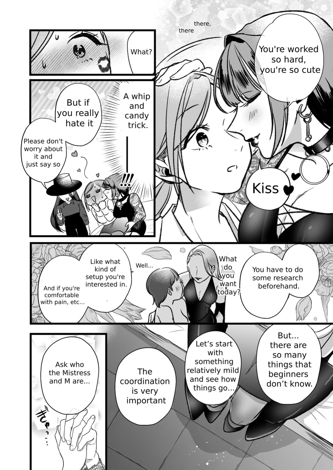 A story about a tired woman being beaten by an erotic woman.(ch 1-2)