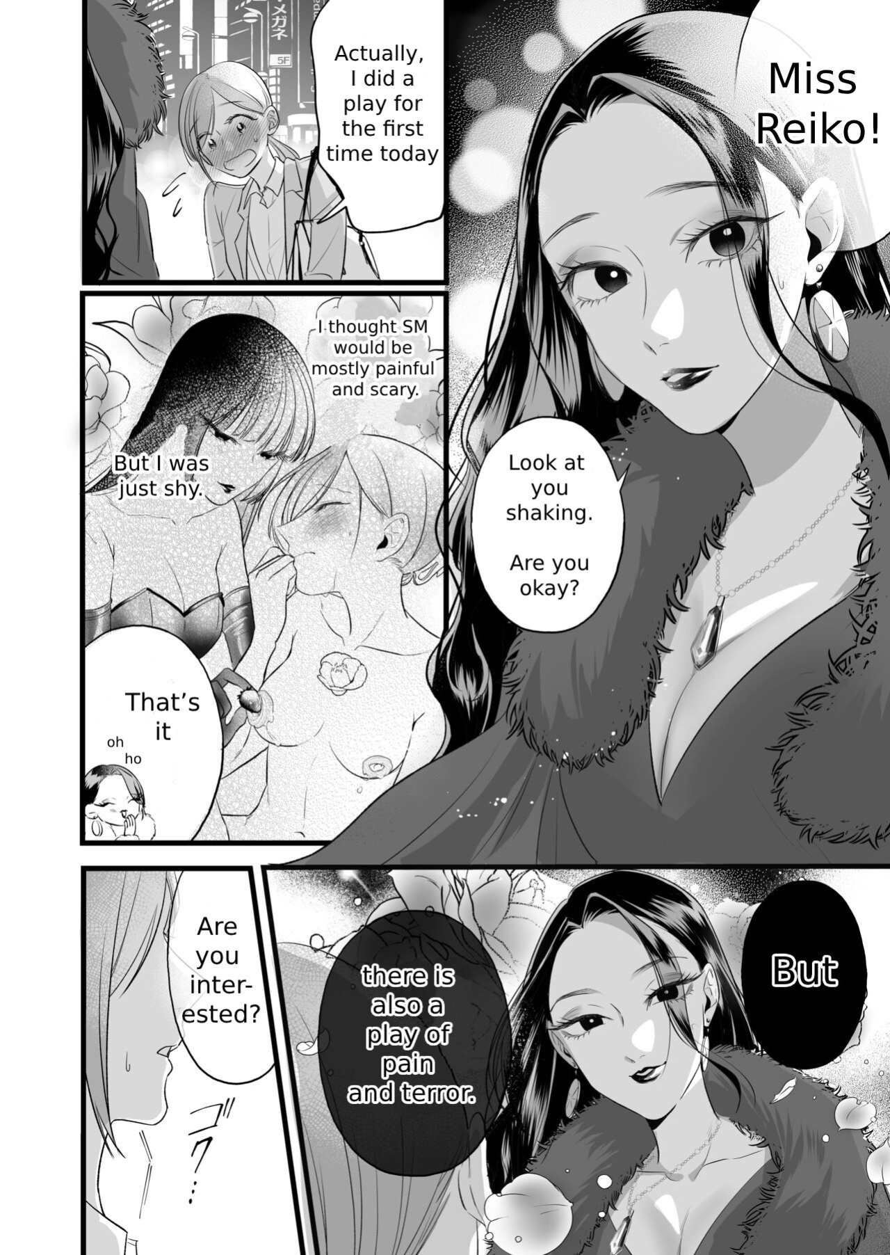 A story about a tired woman being beaten by an erotic woman.(ch 1-2)