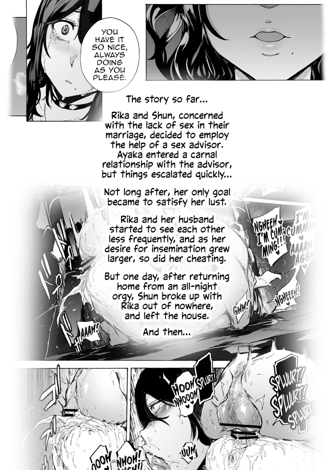 [HIDARIkiki (Kizuki Rei)] Otto Kounin Sex Advisor ni Hamatta Kekka Kouhen B.part [Kinsei Translations]