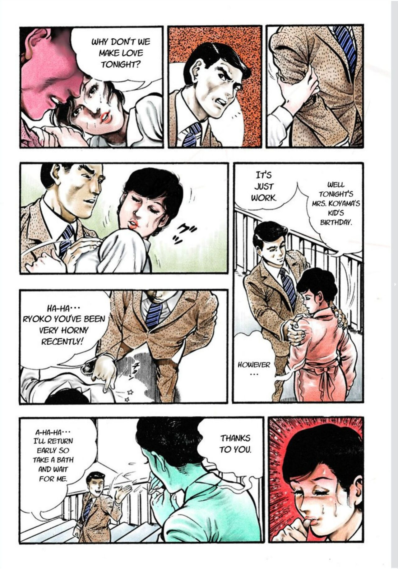 [Maeda Toshio] Adultery Teacher [Web comic]