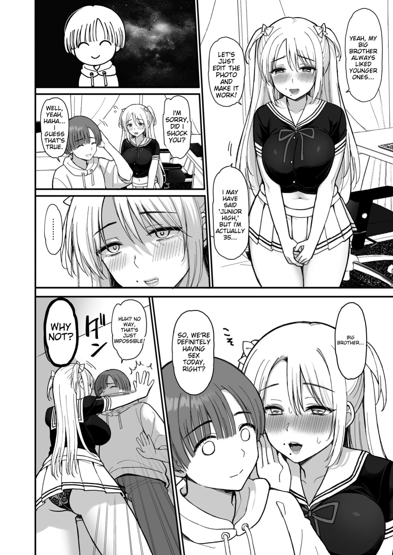 [PigPanPan (Ikura Nagisa)] Net de Shiriatta JC ga 35-sai no Oba-san datta