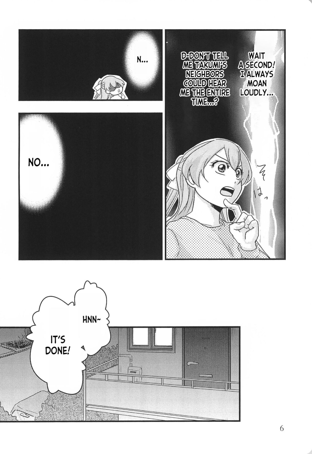 (Rainbow Flavor 30) [Takaiwai (Kamitake)] Kabe no Hekieki to Kuse no Taiheki | Fed Up With The Wall And Severe Punishment For The Habit (Delicious Party Precure) [desudesu]