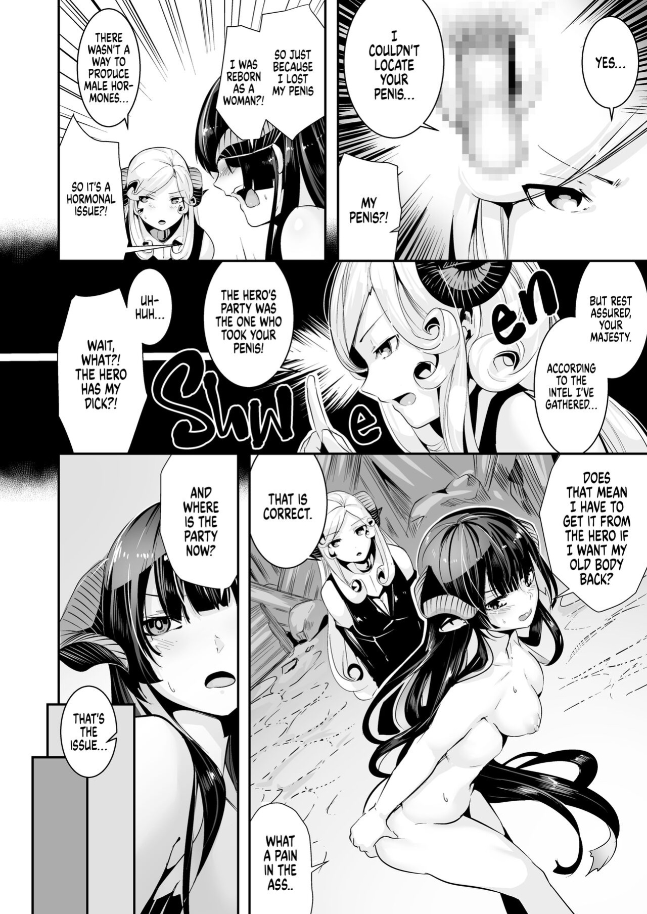 [Karazishibotan (Bota Mochito)] TRANCE SEXUAL INTER WORM | A Tale of Tentacles, a Futanari Hero and a Genderbent Demon Lord [2d-market.com]