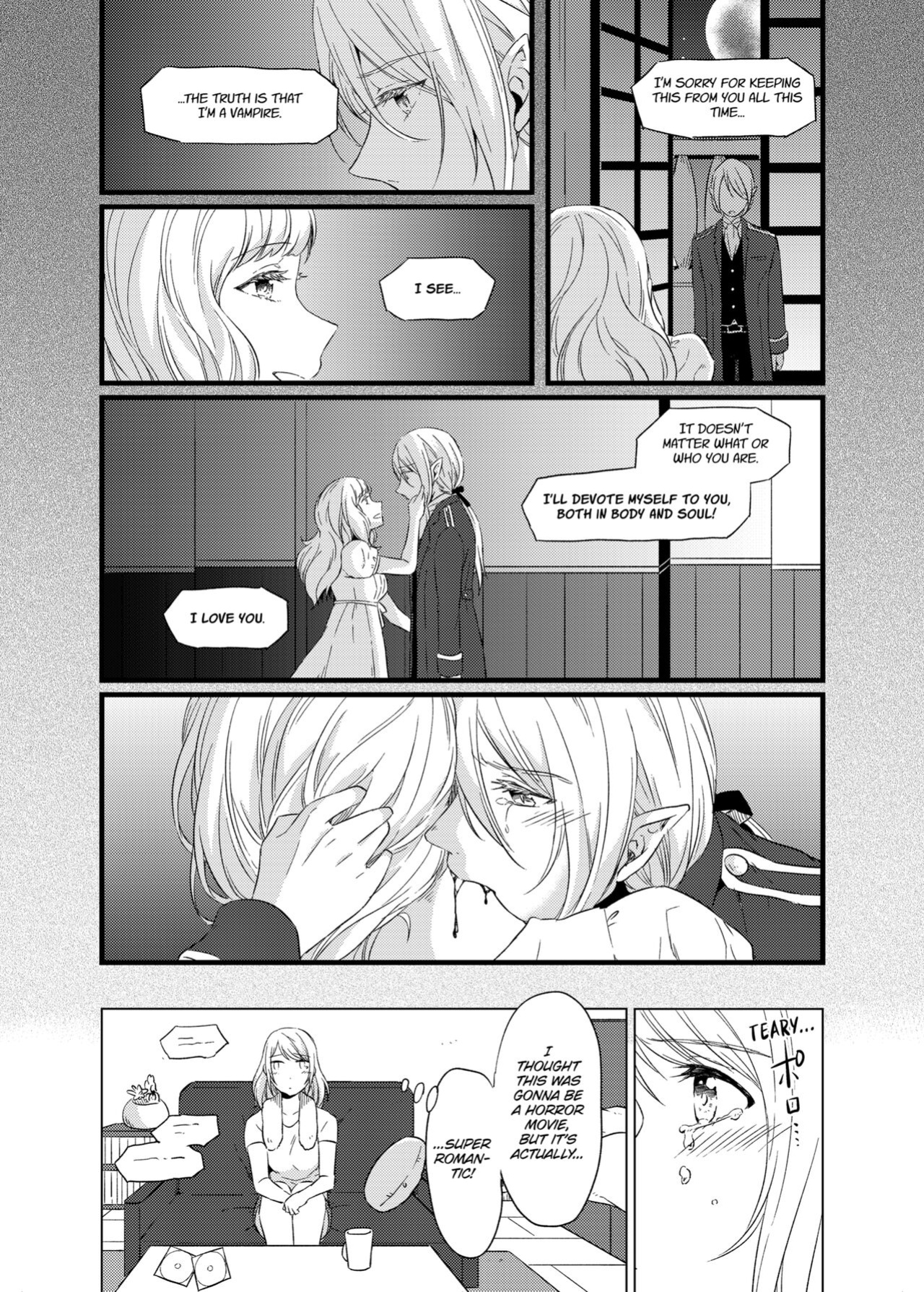 [Peropero Shuppan (Kazutoki Shiki)] WORKING WITH A VAMPIRE