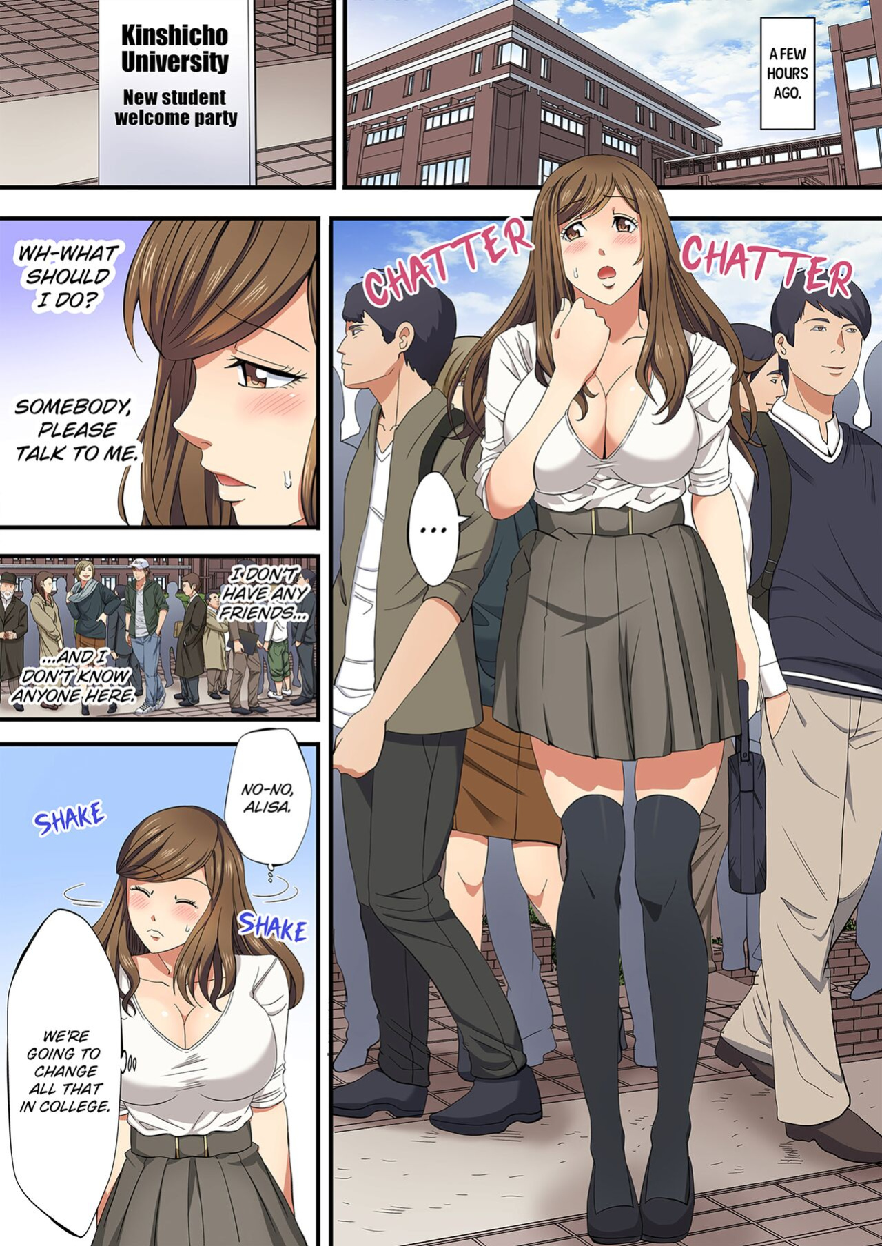 [Kaikandrug (Akiba@)] Drunken Sex at the Club Welcoming Party! Volume 1