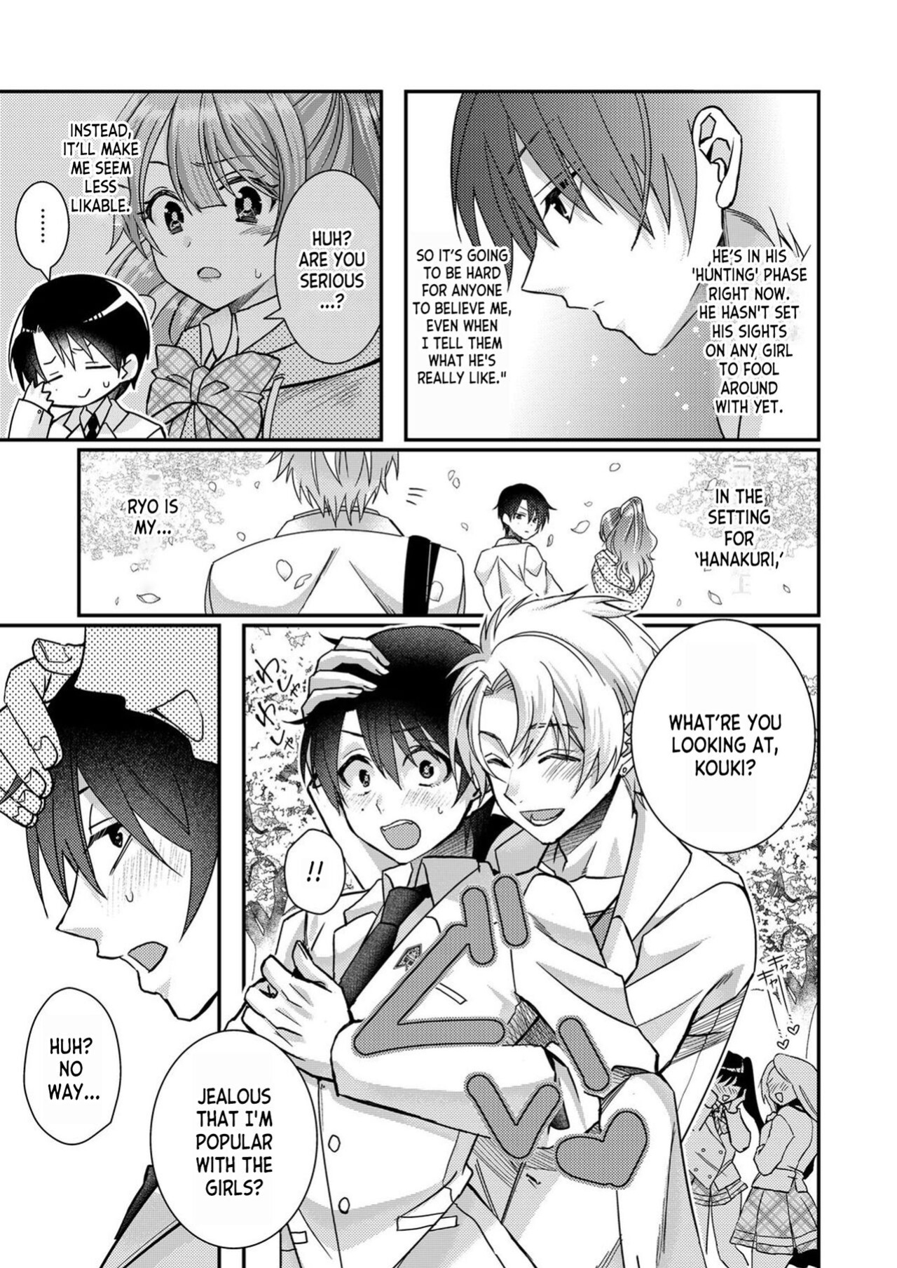 [Satsuki Asha, Mizuki Mizuki] Eroge Sekai ni Tensei Shita ore ga, Oshi e no ai de Netorare Hiroin o Shiawaseni Suru. ch.1-3 [desudesu]