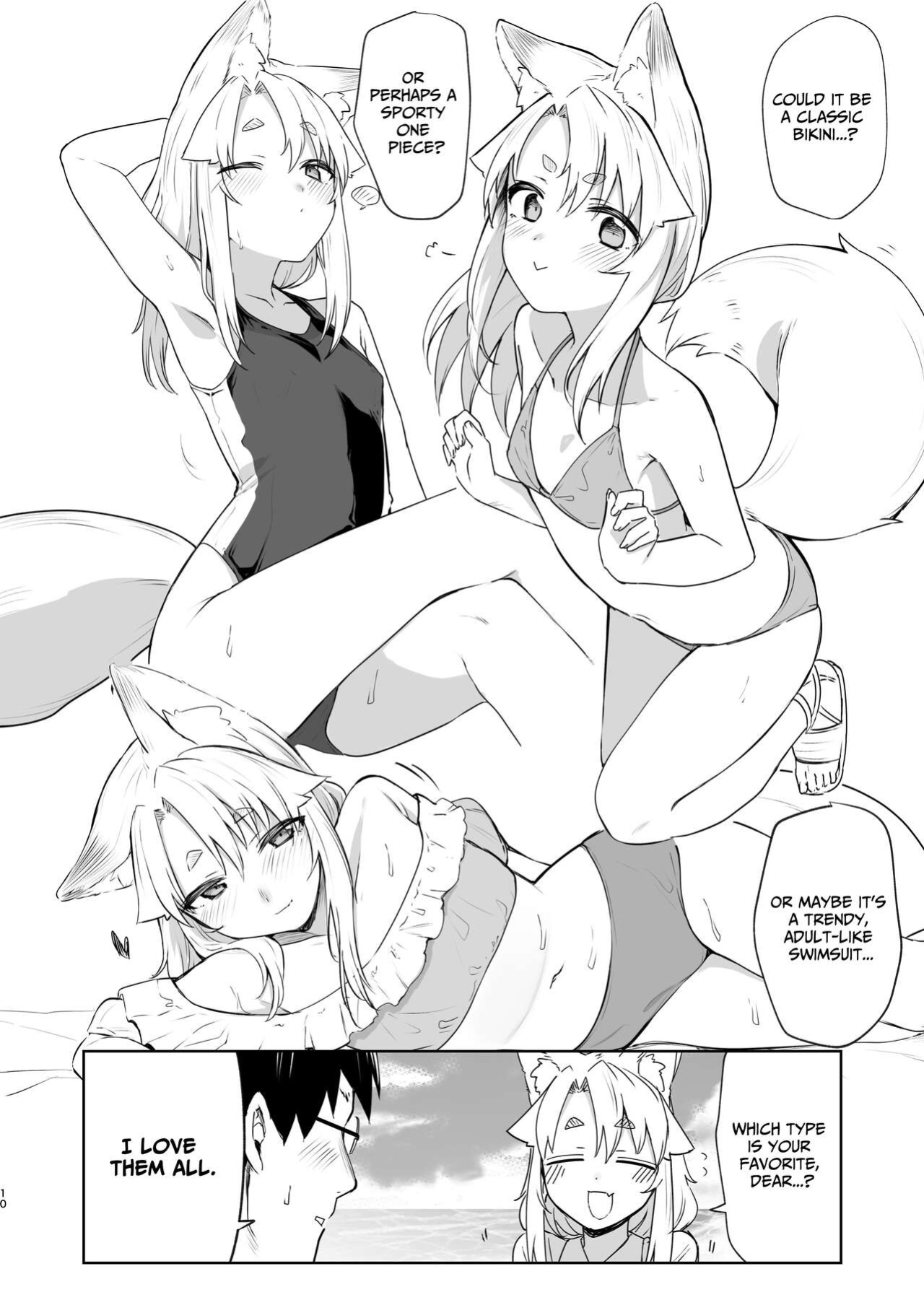 [Katamimi Headphone (Ariyoshi Gen)] Komagitsune no Yue Ni | Yue the Guardian Fox 2 [Benri]