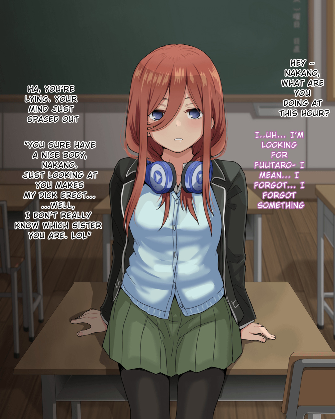 [Tatsukichi] 3/5 Ryoujoku | Miku Nakano ~Netorare~ (Gotoubun no Hanayome) [Itsuhama1147]