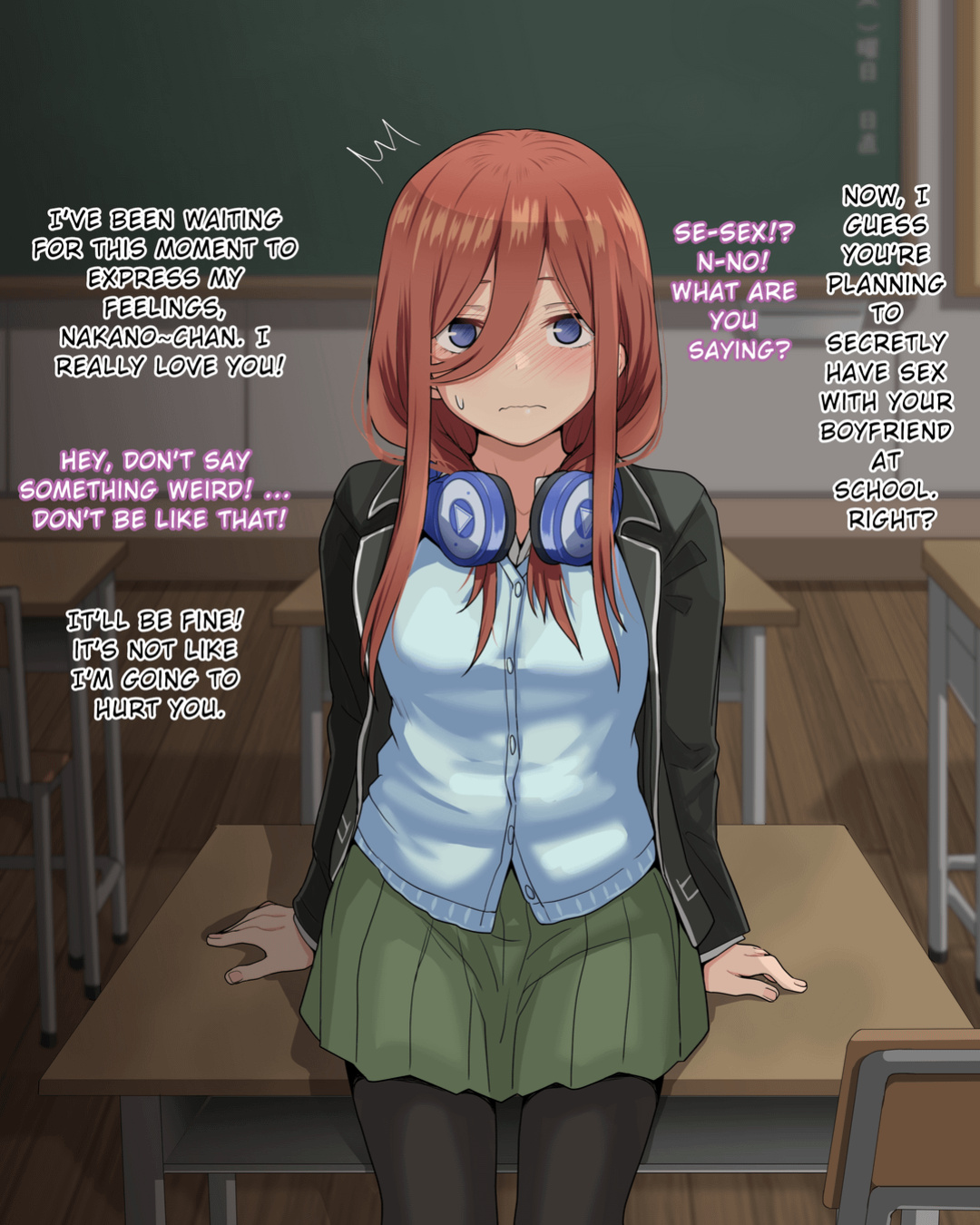 [Tatsukichi] 3/5 Ryoujoku | Miku Nakano ~Netorare~ (Gotoubun no Hanayome) [Itsuhama1147]