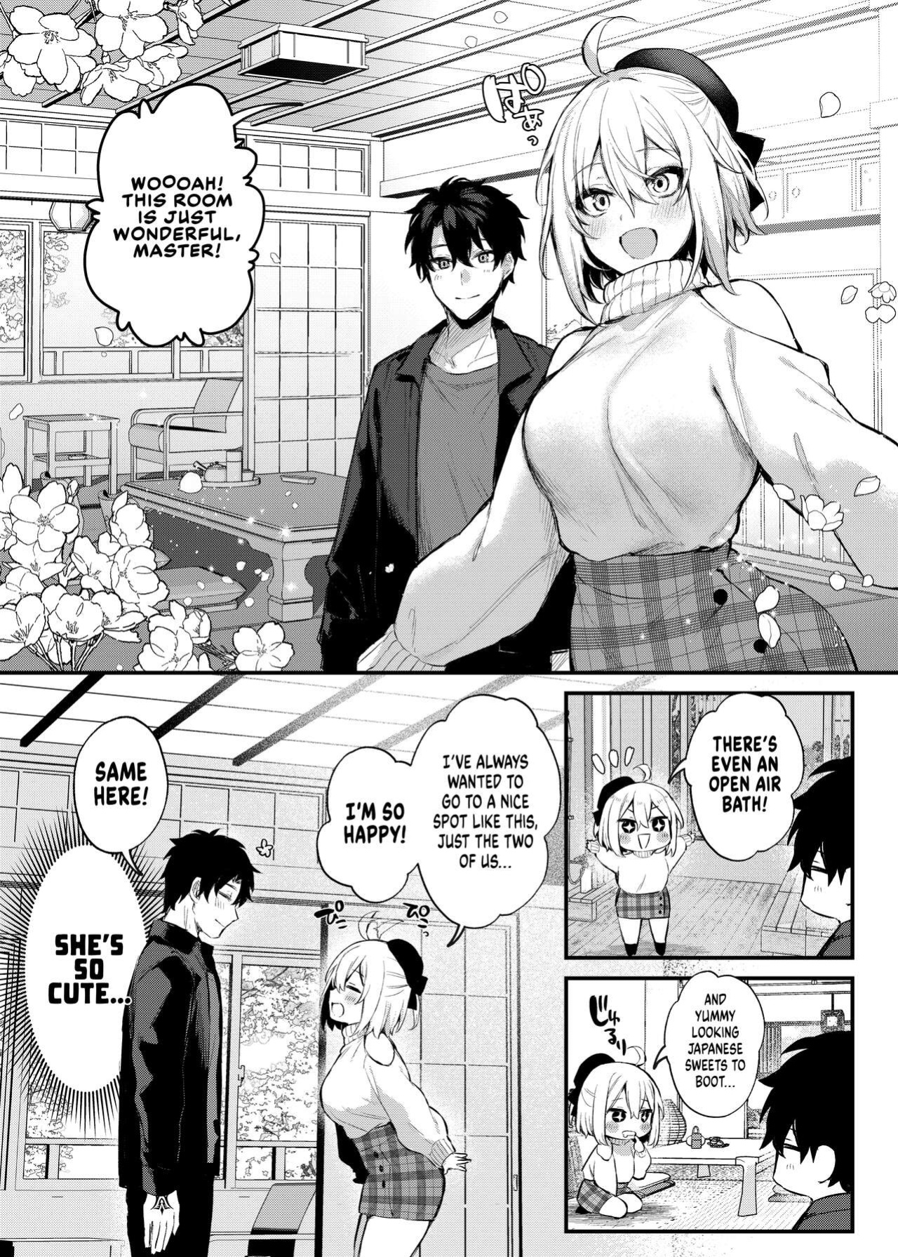 [Osenbei no Mori (Danimaru)] Okita no Yu | Okita's Hot Spring (Fate/Grand Order) [UncontrolSwitch + Head Empty + Black Grimoires]