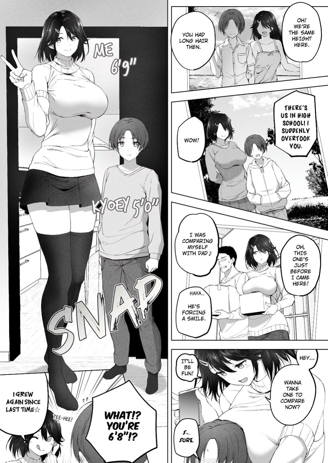 [Honey lounge (Hachimitsu)] - More Cuddling With My Super Tall Cousin! [Official English Translation]