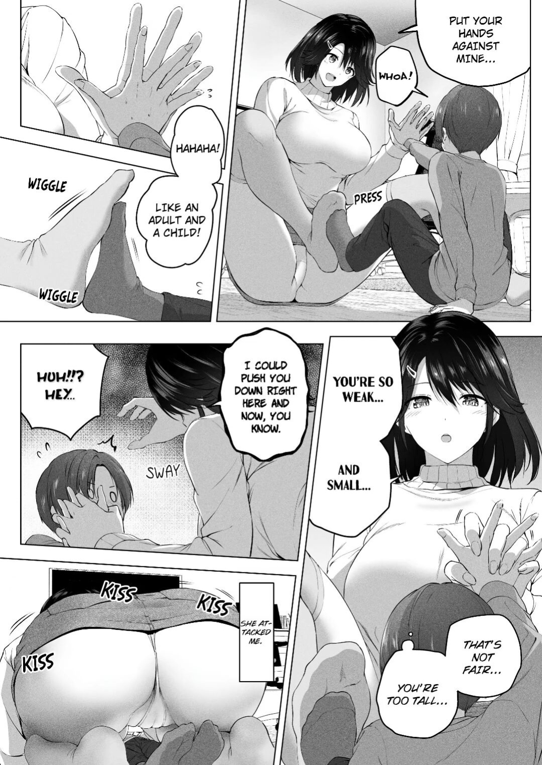 [Honey lounge (Hachimitsu)] - More Cuddling With My Super Tall Cousin! [Official English Translation]