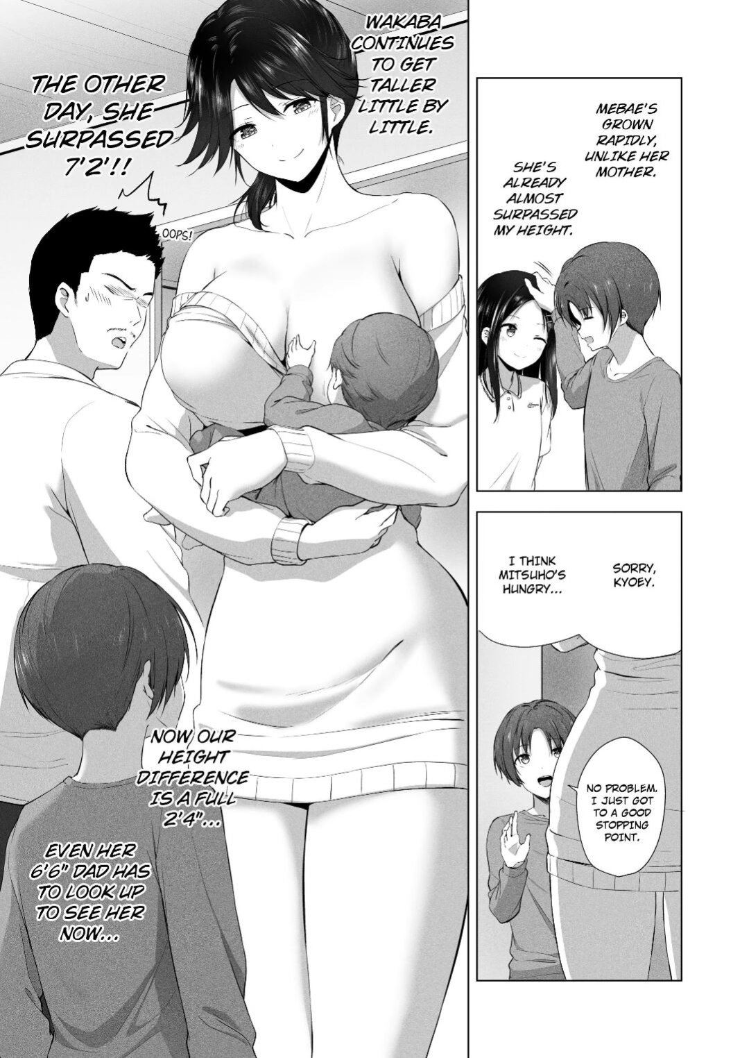 [Honey lounge (Hachimitsu)] - More Cuddling With My Super Tall Cousin! [Official English Translation]
