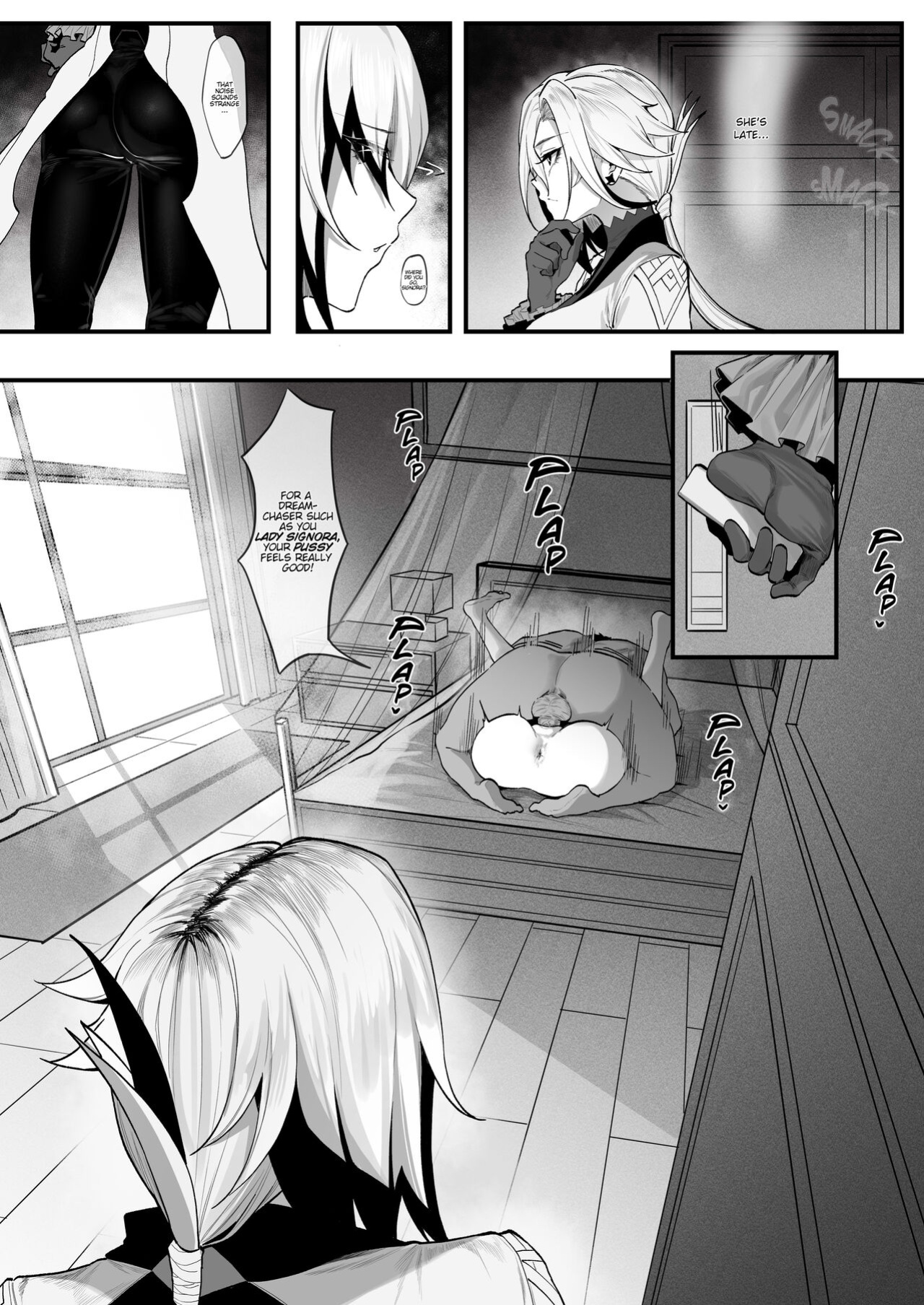 [KeinV] Kamen Budoukai - Hakase no Kenkyuu 1-2 | Masked Society - Dottore's Research 1-2 (Genshin Impact) [Cunny&Cumming Scans]