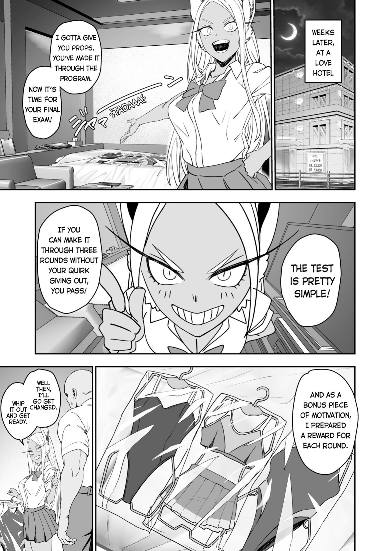 [LOFLAT (Prime)] JK Mirko no Maruhi Training | JK MIRKO's Secret Training (Boku no Hero Academia) [Lifoac]