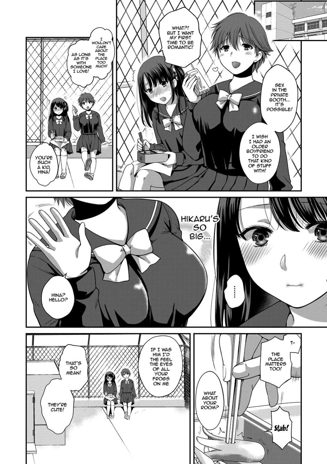 [Harusawa] Nisemono Kazoku - Gifu ni Ochite Iku Musume | Daughter Falling Into Stepfather Ch.1-5