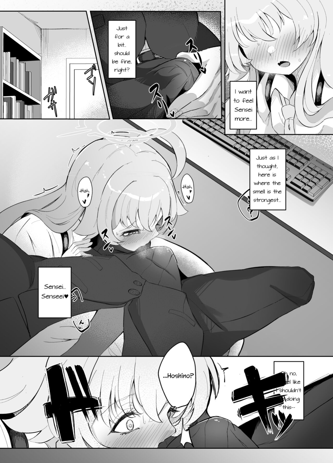 [Nanao Jyuukou (Nanao)] Sunao ni Narenai Seito no Honne | The True Feelings of a Student Who Can't Be Honest (Blue Archive)