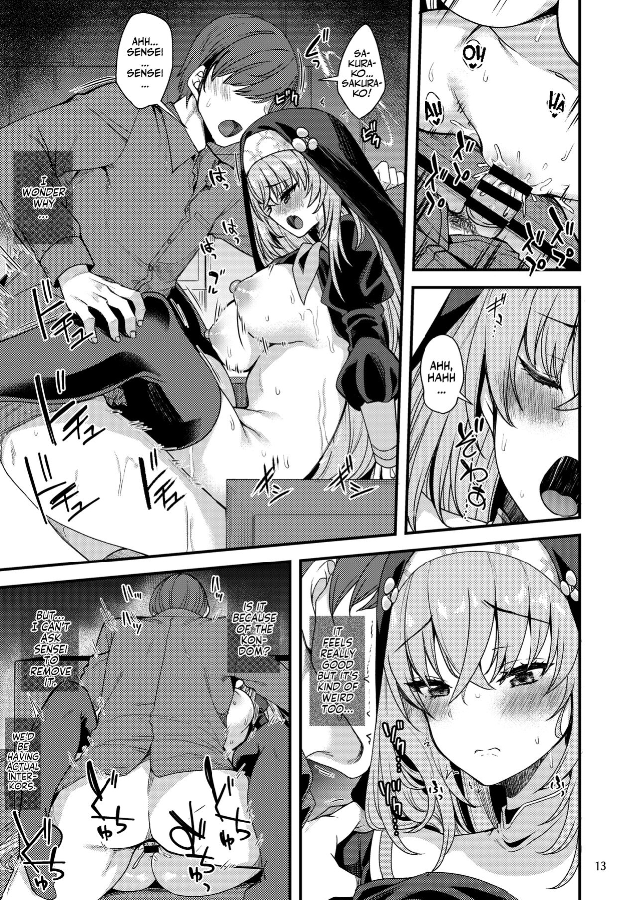 [Ryuukakusan Nodoame (Gokubuto Mayuge)] Sakurako-sama wa Shitte Shimatta. | Sakurako Finds Out! (Blue Archive) [Team Rabu2]