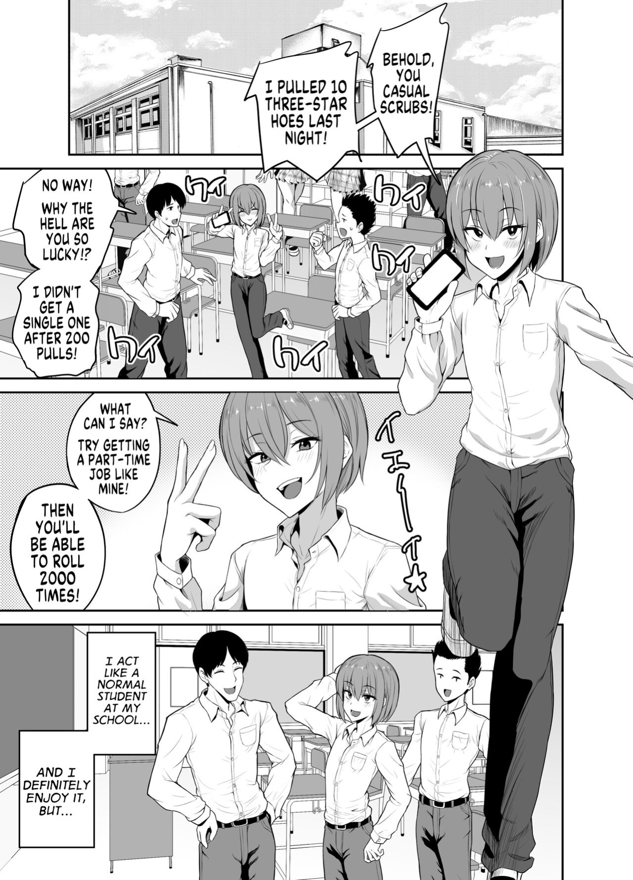 [Hyper Houbokujou (Hitsujinx)] Papa Katsu de Onnanoko ♂ ni Natchatta?! | Was I Turned into a Girl by my Sugar Daddy!? [MegaFagget]