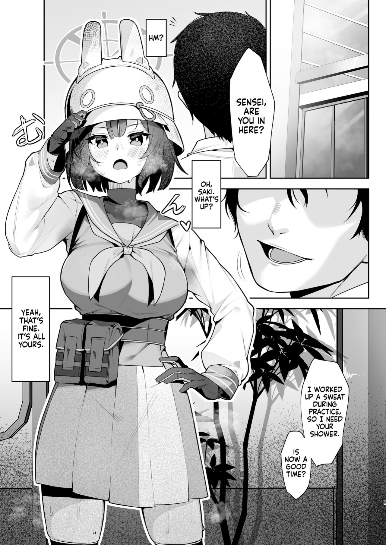 [Salty Dog. (Umashio)] Saimin Hiken Kiroku -Sorai Saki- | Hypnosis Experiment Record -Sorai Saki- (Blue Archive) [Xzosk]