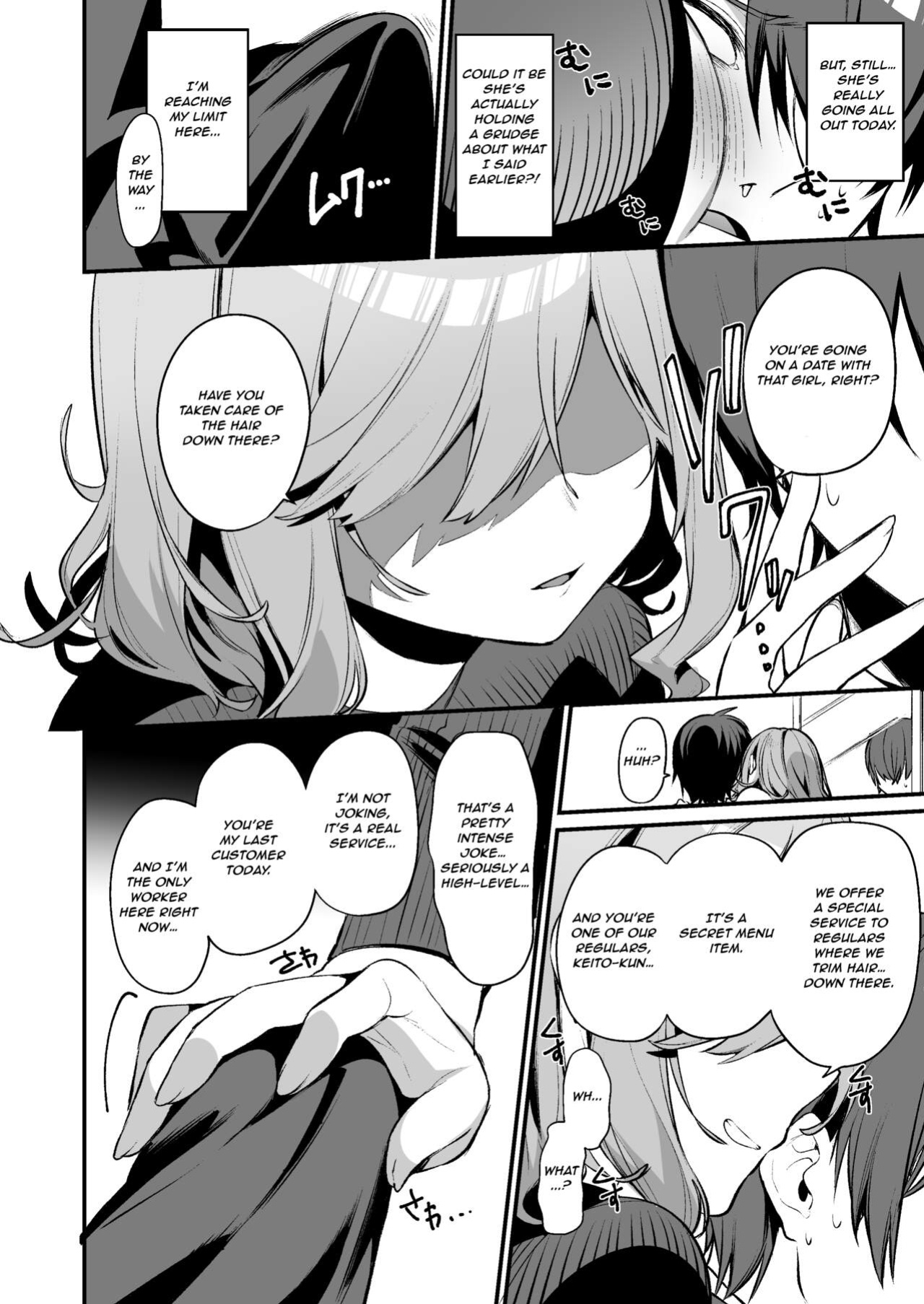 [Itohanana (Itohana)] Biyoushi-san wa Boku Shimei? | Did You Choose Me as Your Hairdresser? [Namaiki Scans]