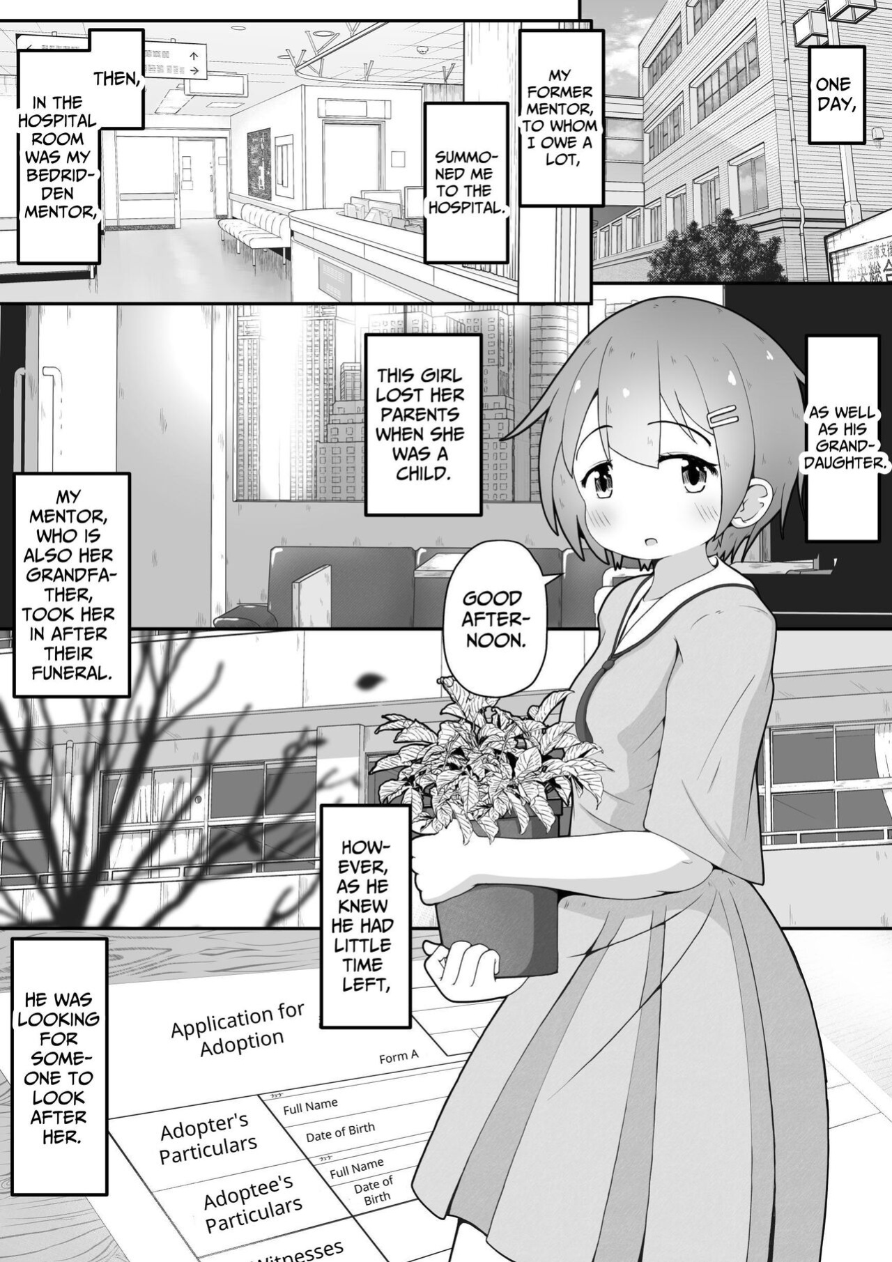 [Ecchi Ecchi Daifuku (Neko Daifuku)] Miyori no Nai Onnanoko o Hikitoru Koto ni Natta node Mukyoka de Seidorei ni Suru Ohanashi | Last of kin with nowhere to go, so I trained her as a sex servant [nameless]