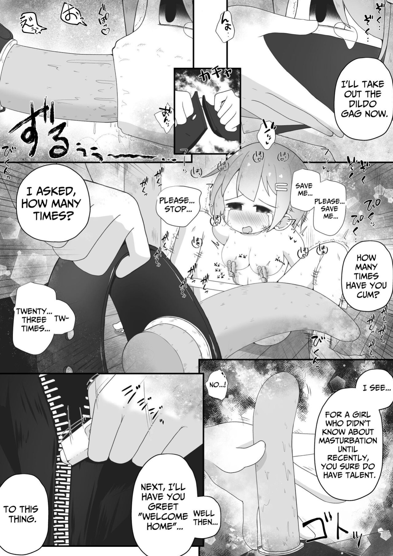 [Ecchi Ecchi Daifuku (Neko Daifuku)] Miyori no Nai Onnanoko o Hikitoru Koto ni Natta node Mukyoka de Seidorei ni Suru Ohanashi | Last of kin with nowhere to go, so I trained her as a sex servant [nameless]
