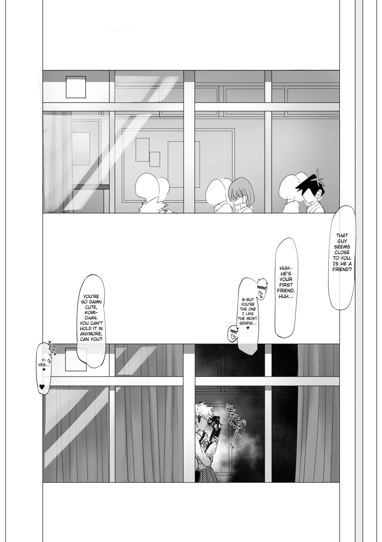 [Karakari] Komyushou de Chou Bijin no Komi-san ga Charao ni Guigui Korarete Shojo de Irareru Wake ga Nai (Komi-san wa, Komyushou desu.) [Fated Circle]