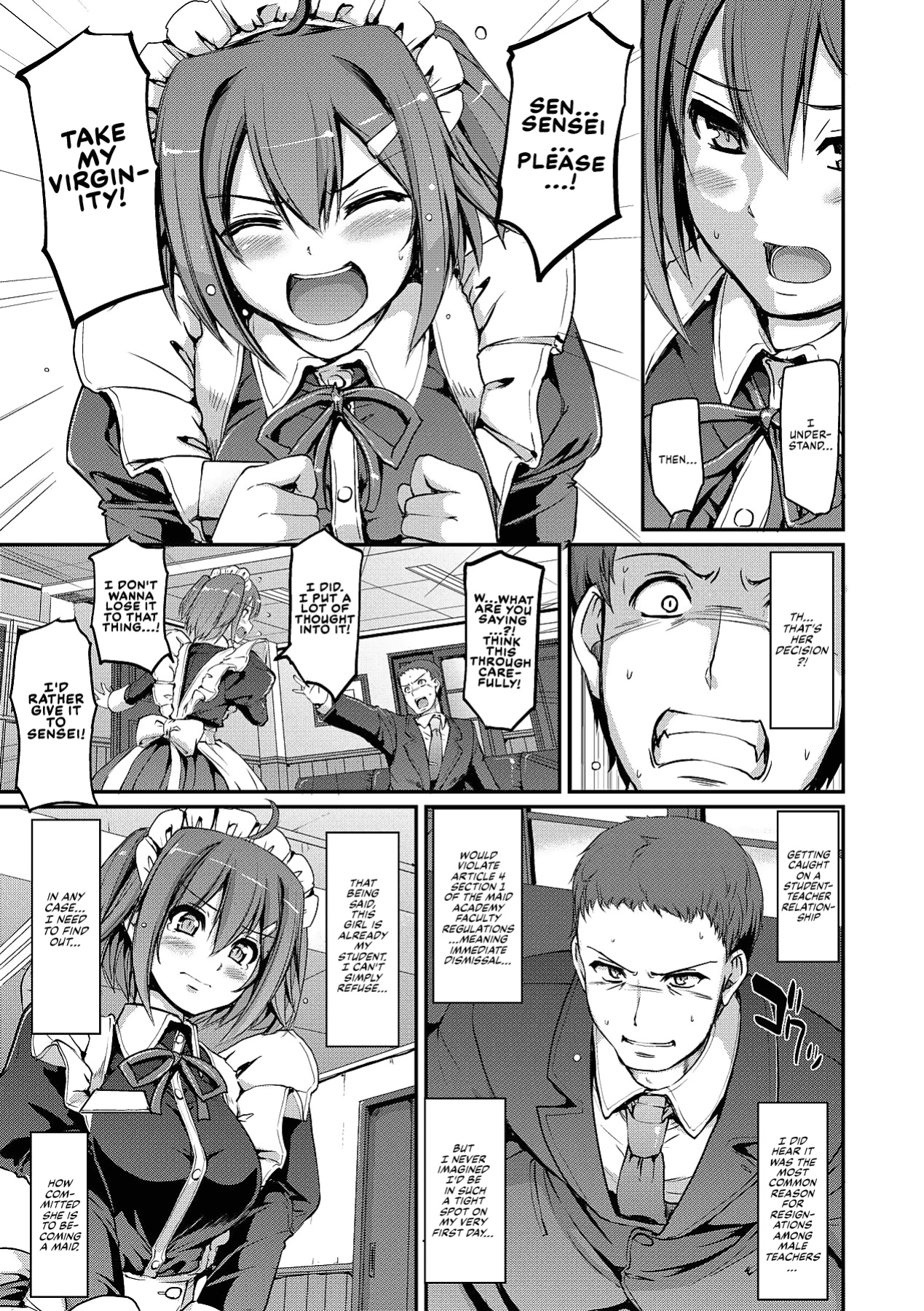 [Alexi Laiho] Maid Gakuen e Youkoso!! - Welcome to Maid Academy - Chapter 1