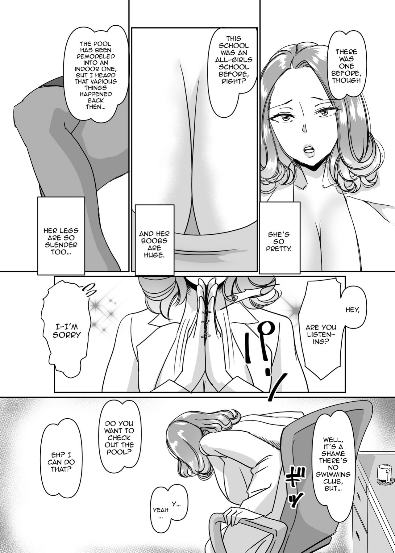 [Hamasei (Tetsukui)] Poolside de Sensei-tachi to Tanoshindemasu / Having Fun With The Teachers By The Poolside