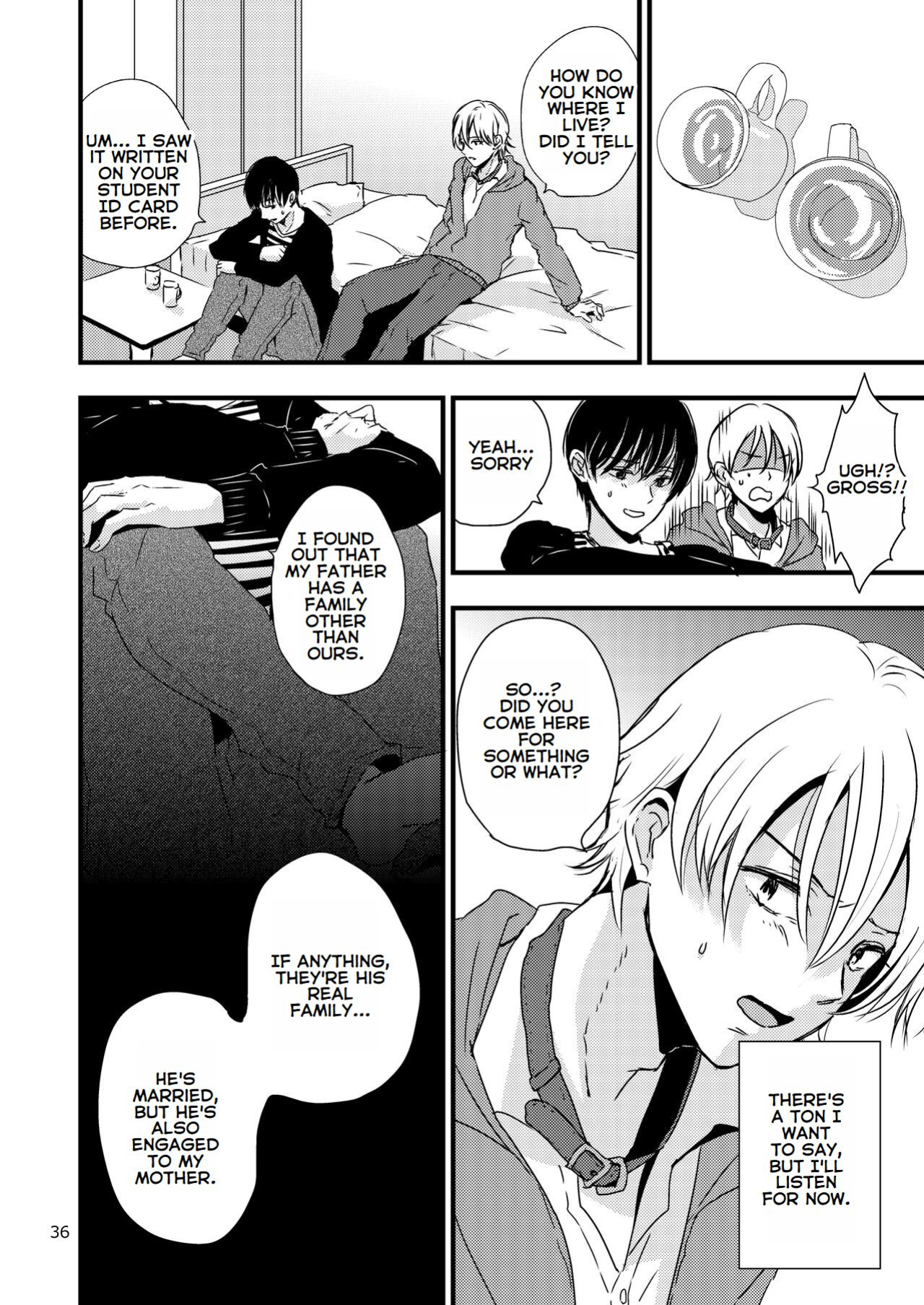 [Kume (Minakami Riku)] Ura to Ura no Koufukuron | The Hidden Theory of Happiness