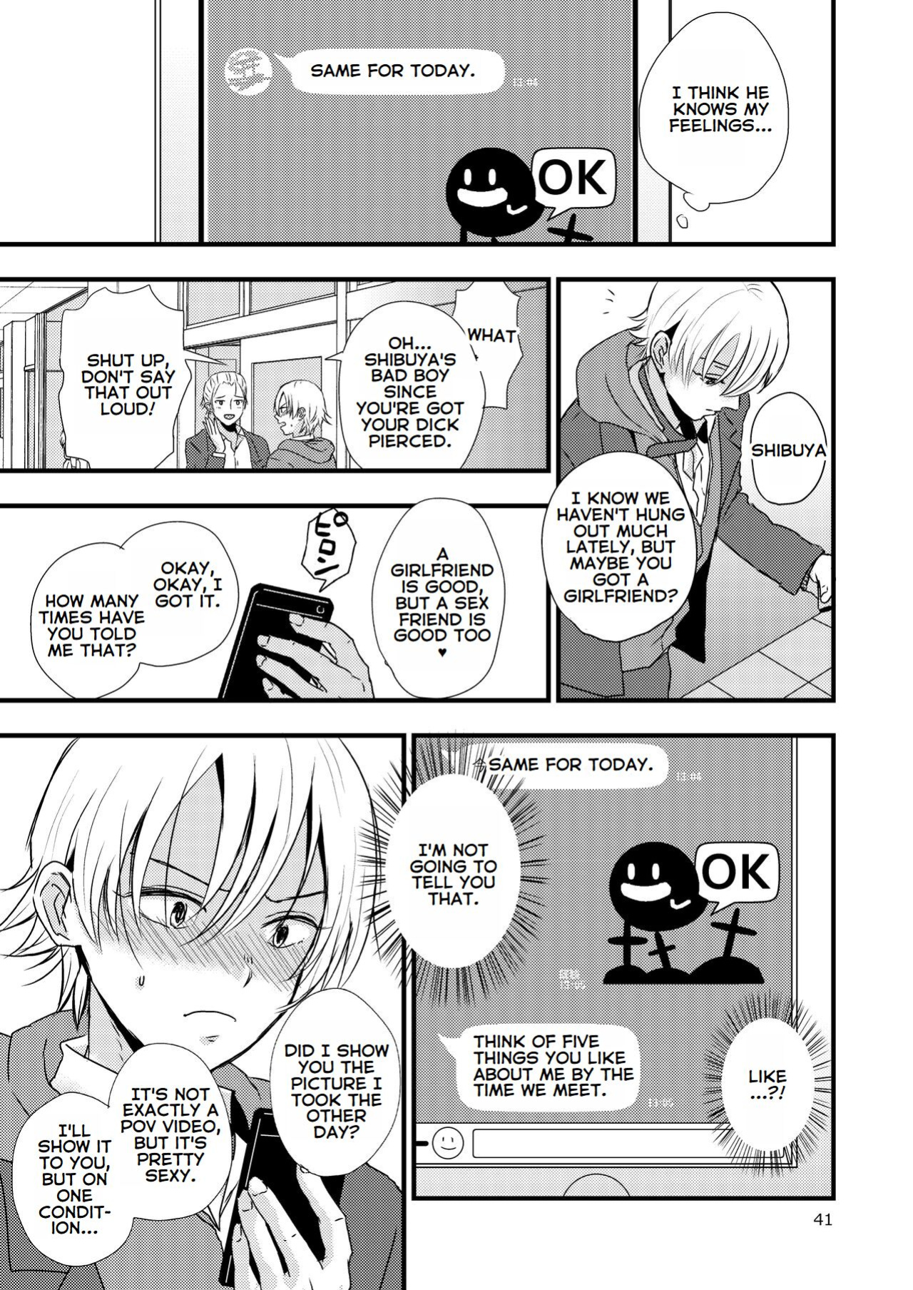[Kume (Minakami Riku)] Ura to Ura no Koufukuron | The Hidden Theory of Happiness