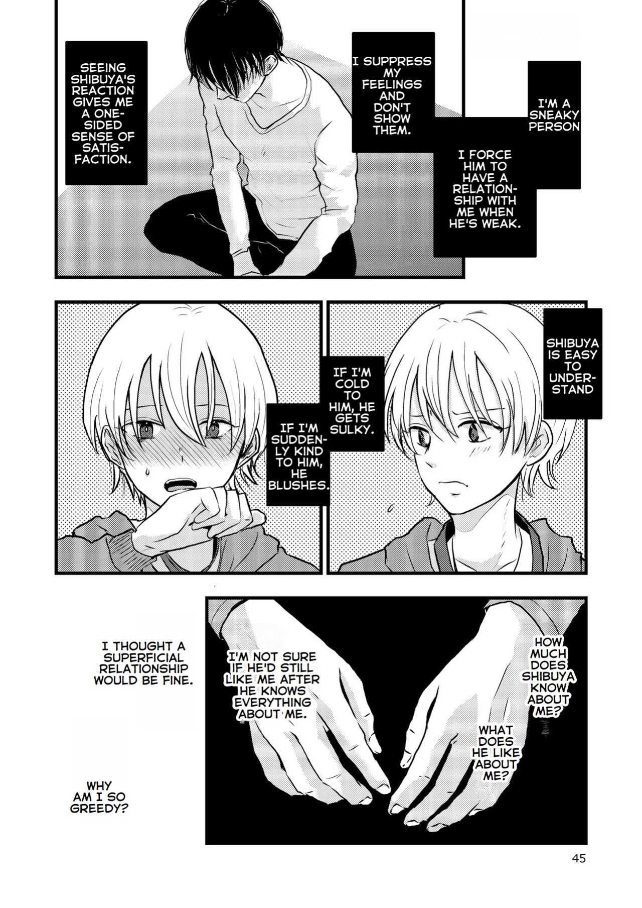 [Kume (Minakami Riku)] Ura to Ura no Koufukuron | The Hidden Theory of Happiness
