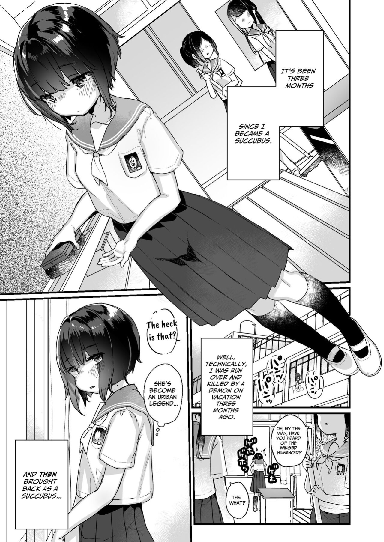 [Tenkirin (Kanroame)] Naritakunai no ni Succubus ni Natte Shimatta Yamada-san | Ms. Yamada Became A Succubus Even Though She Didn't Want To [Translatoranon]