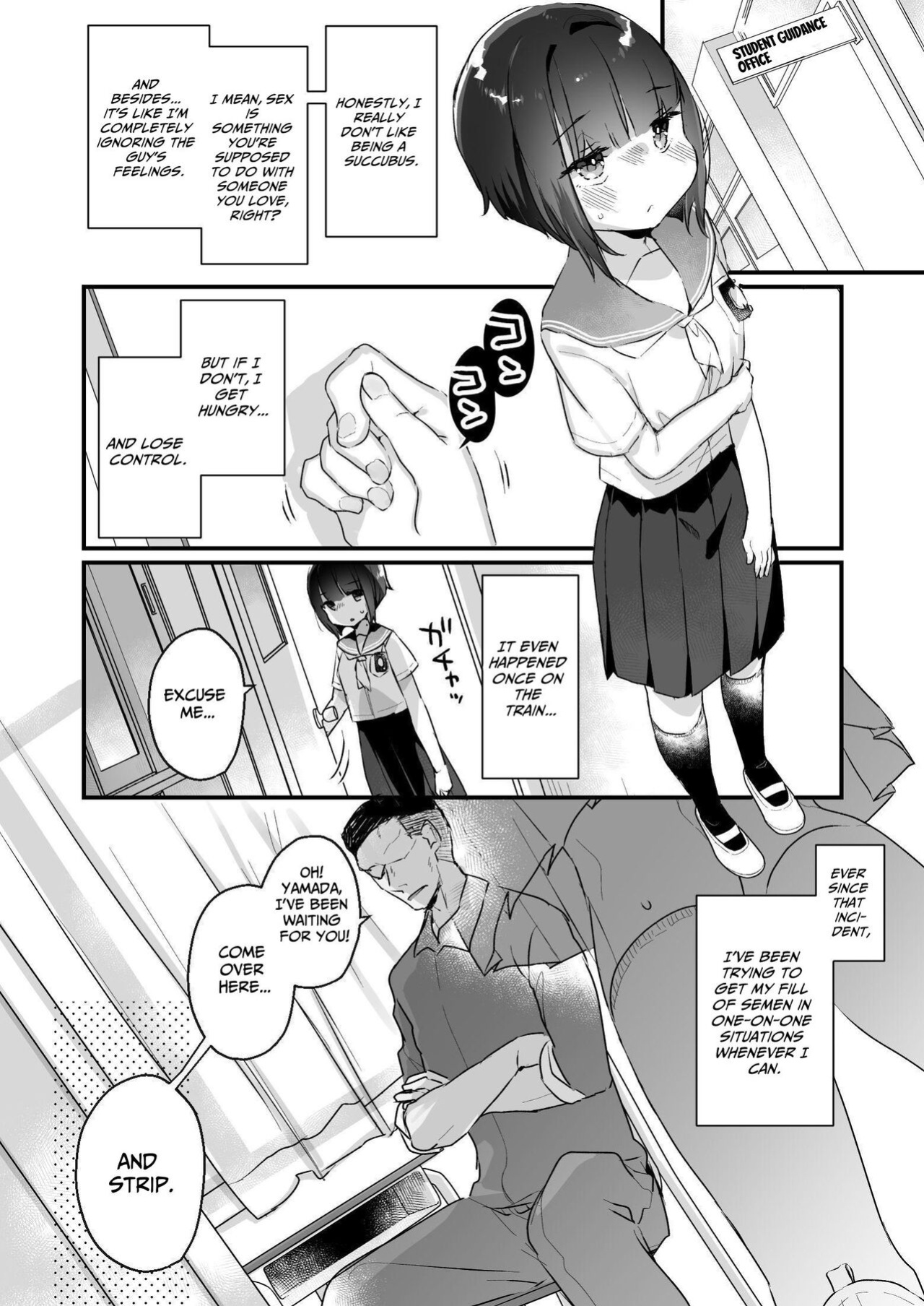 [Tenkirin (Kanroame)] Naritakunai no ni Succubus ni Natte Shimatta Yamada-san | Ms. Yamada Became A Succubus Even Though She Didn't Want To [Translatoranon]