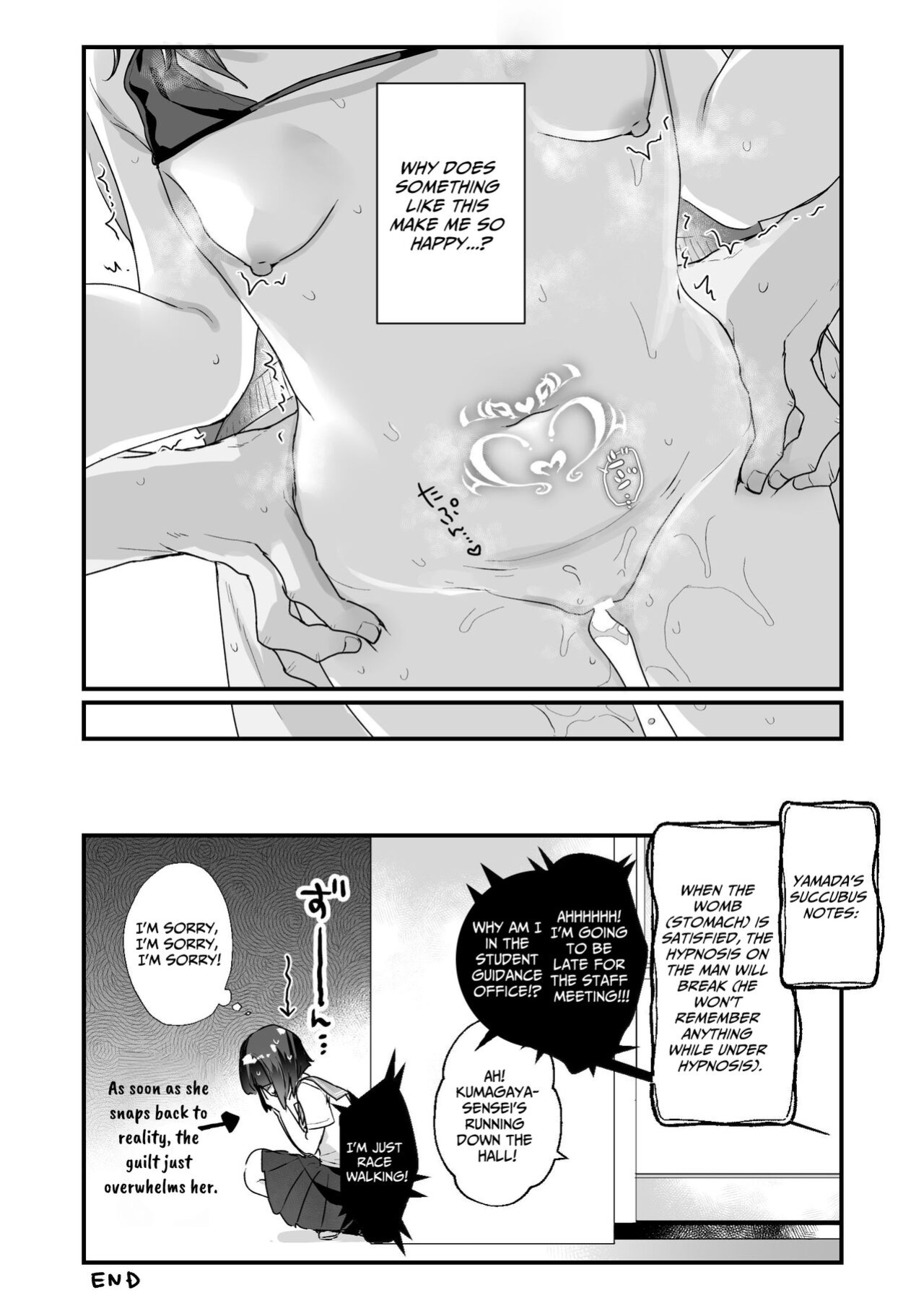 [Tenkirin (Kanroame)] Naritakunai no ni Succubus ni Natte Shimatta Yamada-san | Ms. Yamada Became A Succubus Even Though She Didn't Want To [Translatoranon]