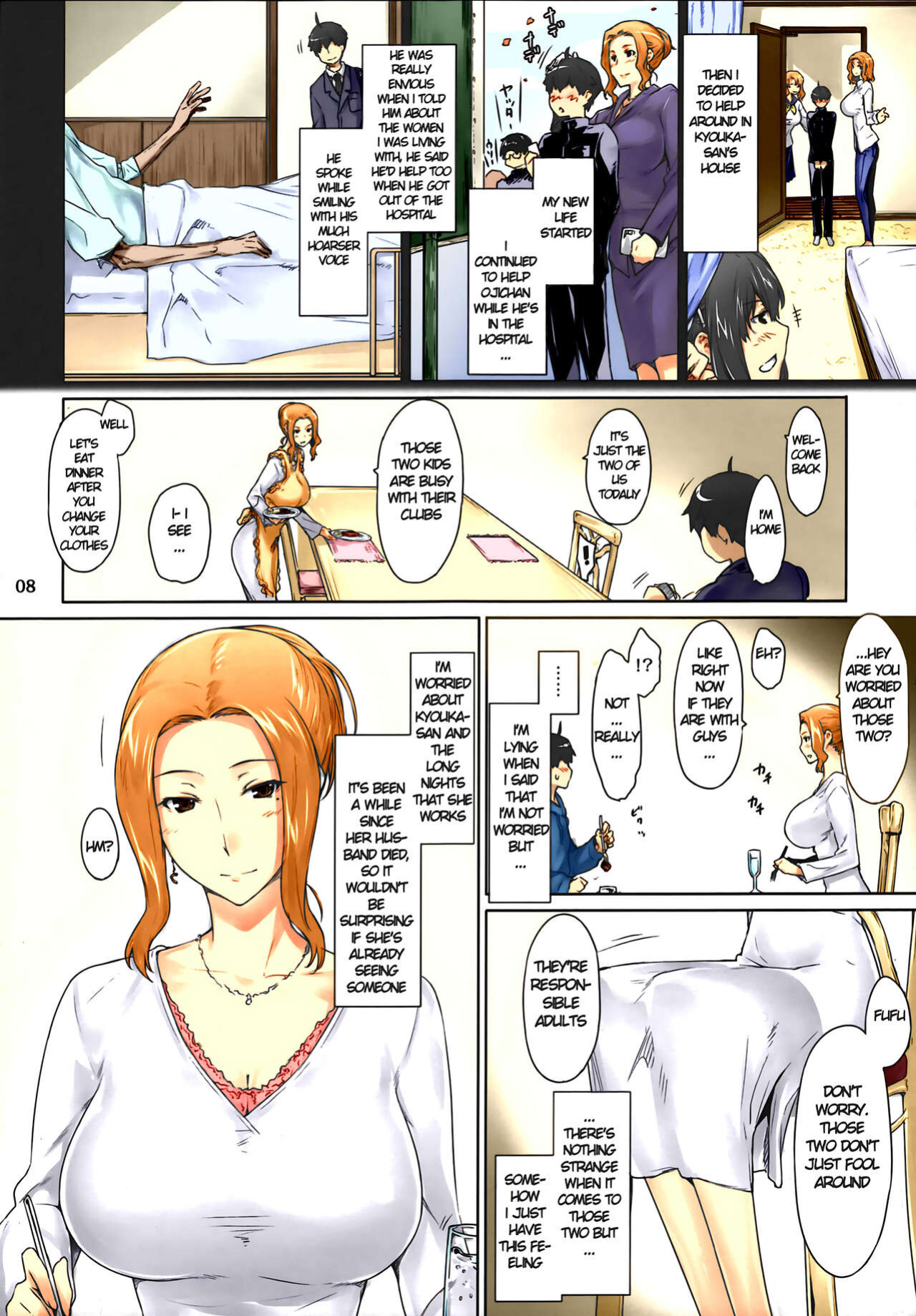 (C81) [MTSP (Jin)] Tachibana-san's Circumstances With a Man [Colorized] [Upscaled] [MTSP (Jin)]