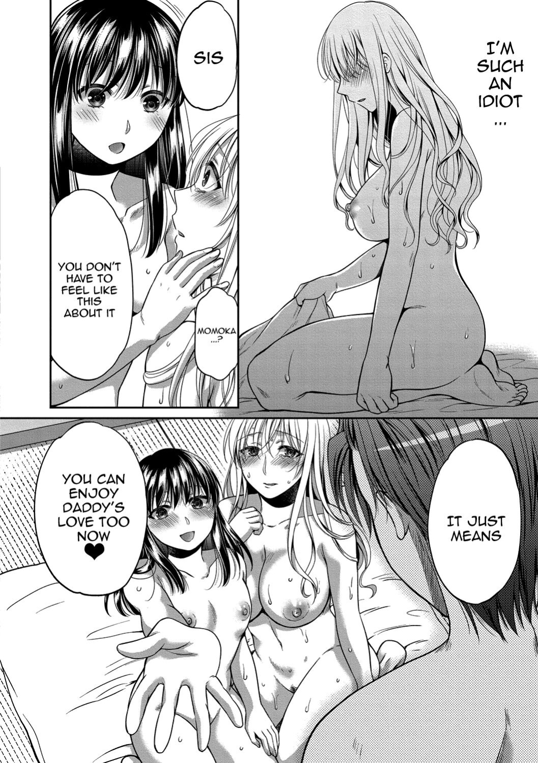 [Harusawa] Nisemono Kazoku - Gifu ni Ochite Iku Musume | Daughter Falling Into Stepfather Ch.1-6