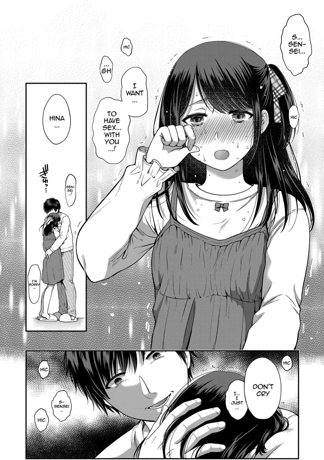 [Harusawa] Nisemono Kazoku - Gifu ni Ochite Iku Musume | Daughter Falling Into Stepfather Ch.1-6