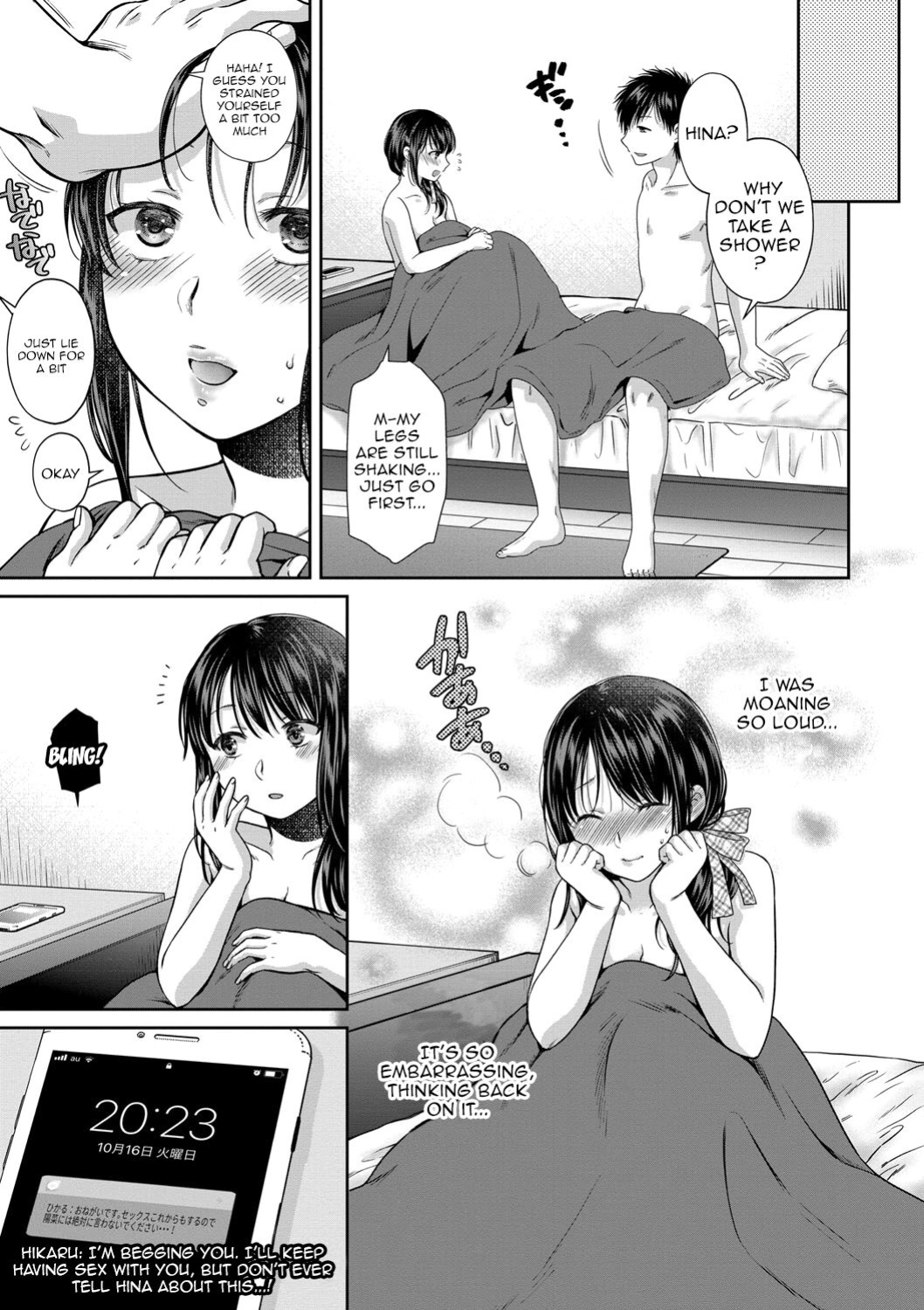 [Harusawa] Nisemono Kazoku - Gifu ni Ochite Iku Musume | Daughter Falling Into Stepfather Ch.1-6