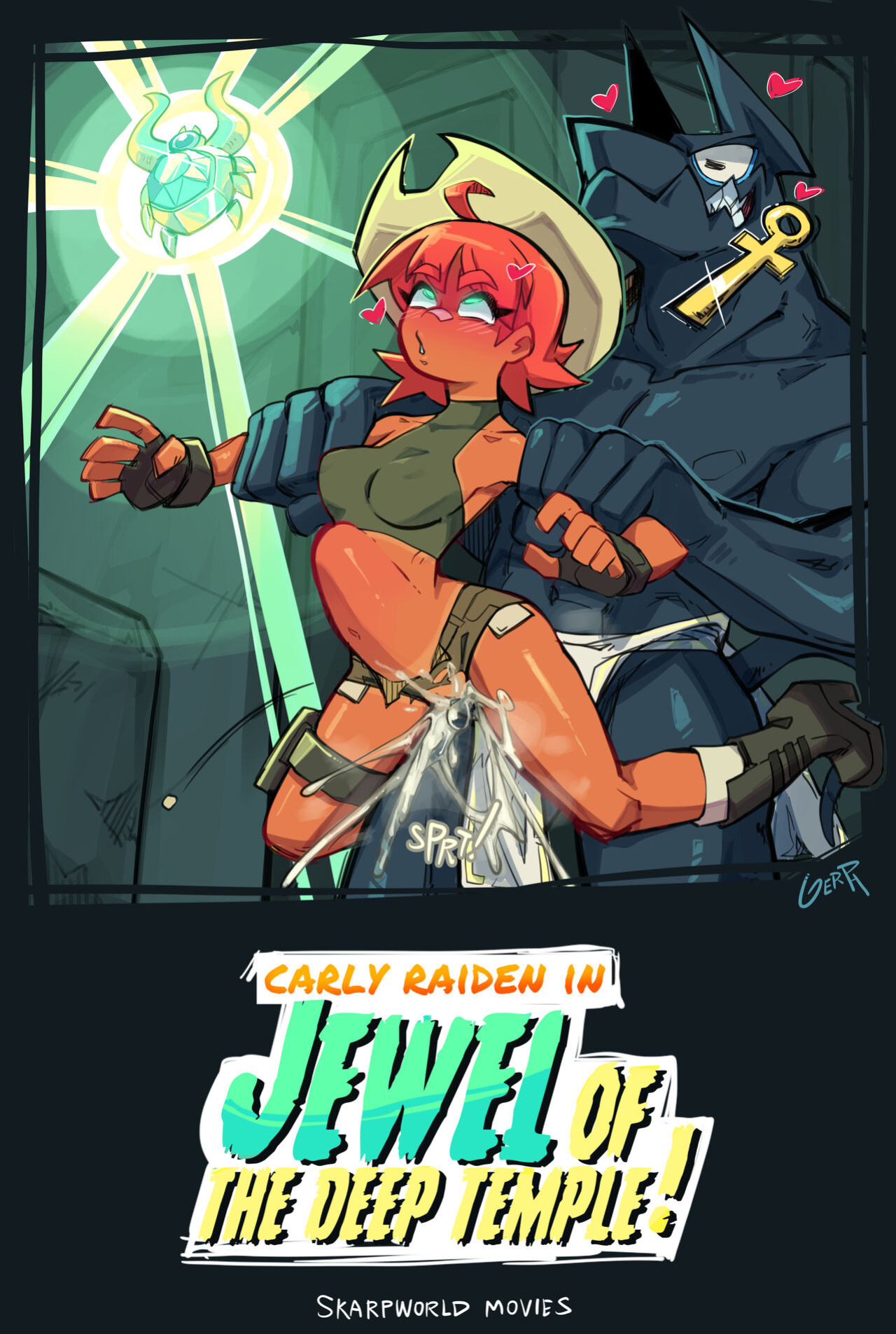 [Gerph] Carly Raiden in Jewel of Deep temple (SkarpWorld)