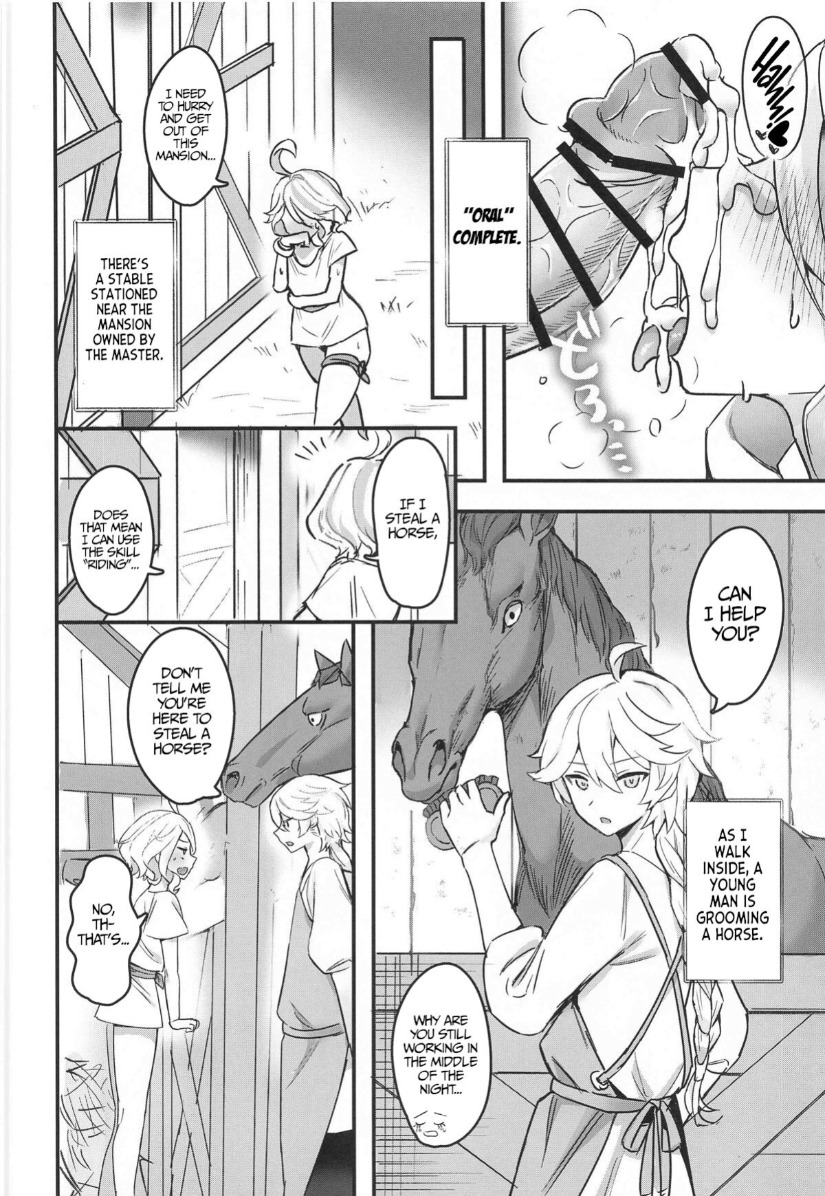 (C104) [GlowMercury (Sukoyakagumi)] Otona no Tetosia - The Tabletop Troupe for adults only (Genshin Impact) [LunaticSeibah]